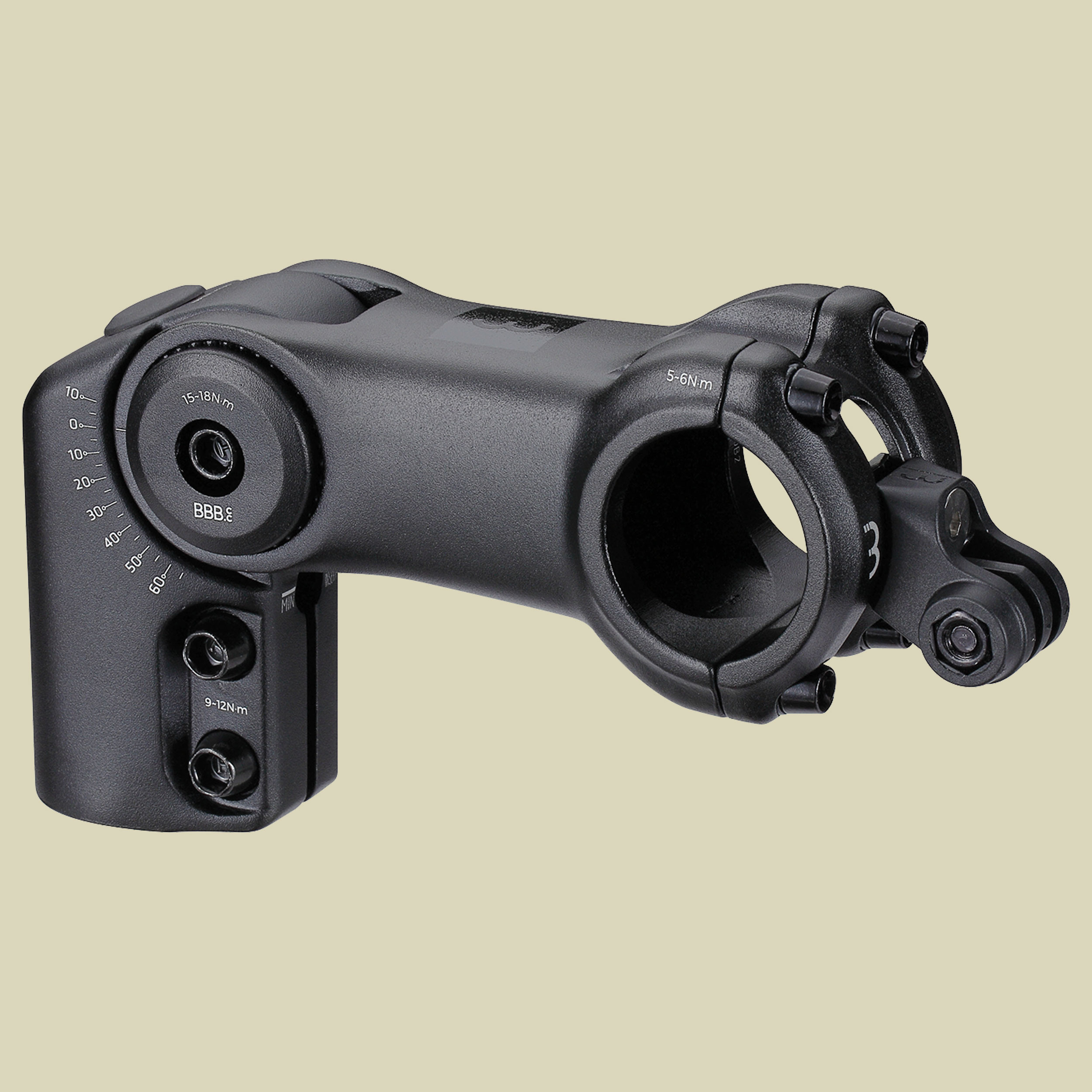 BHS-35 HighFix Vorbau Länge 120 mm Farbe schwarz