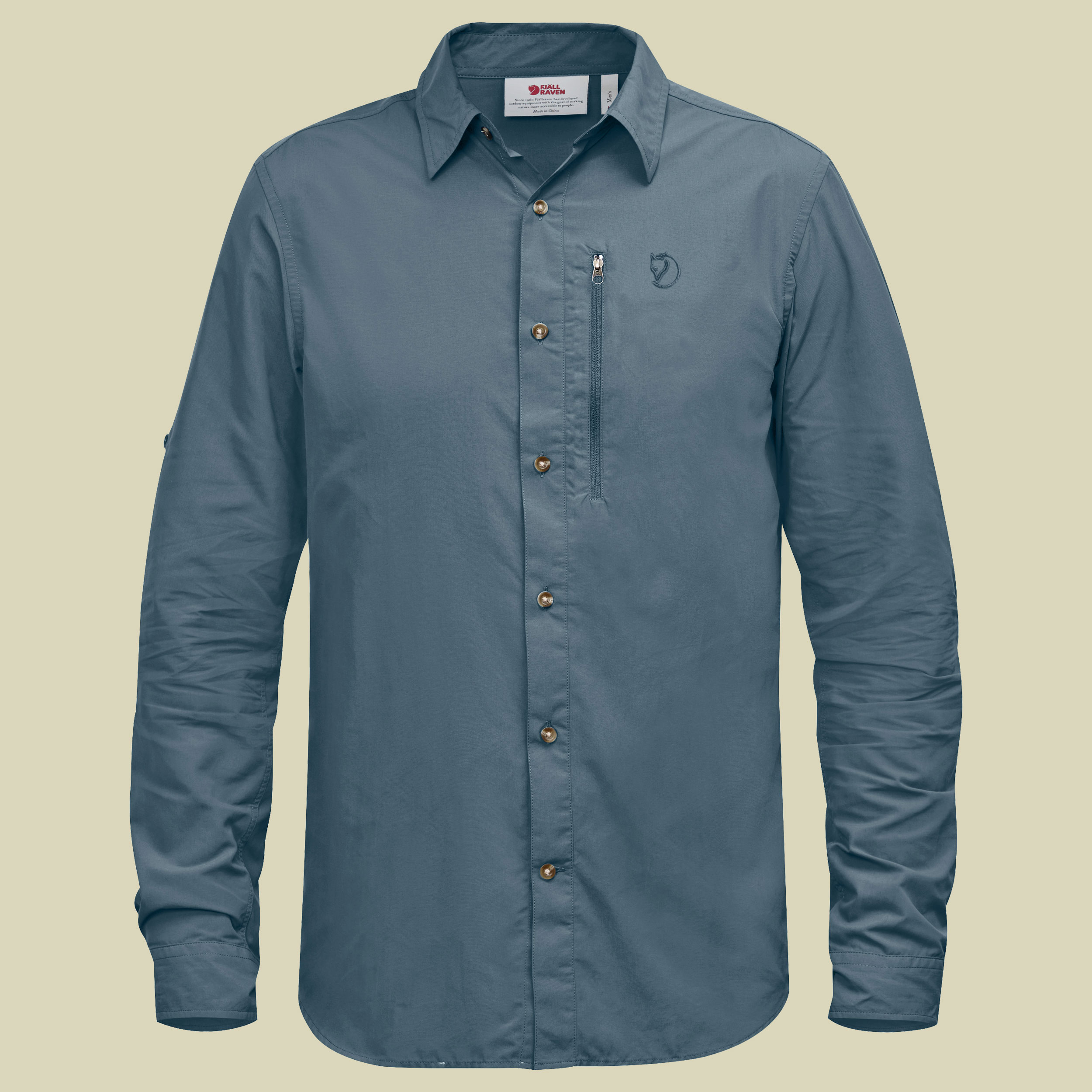 Abisko Hike Shirt LS Men Größe M Farbe dusk