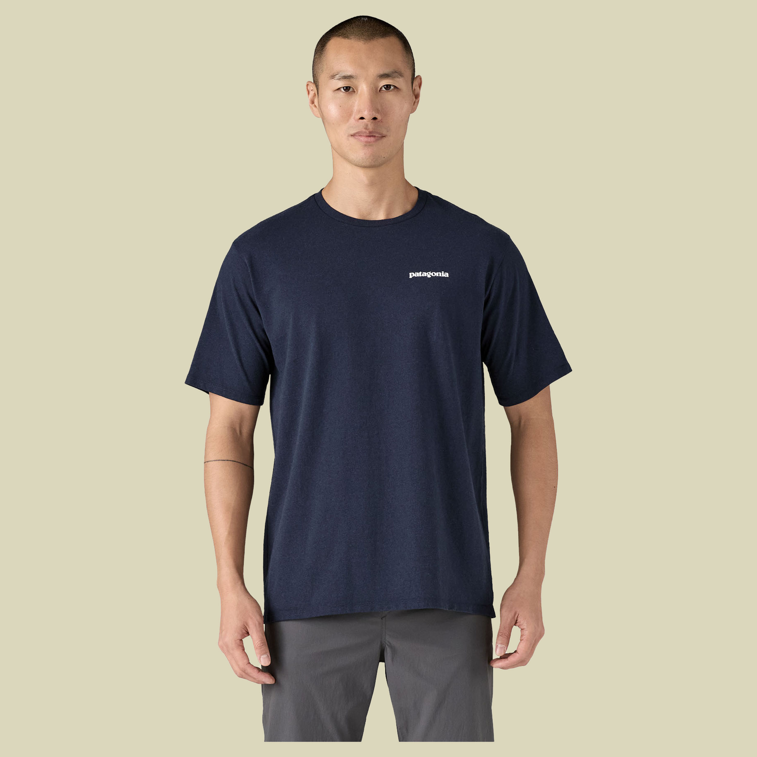 P-6 Logo Responsibili-Tee Men blau II XL - new navy