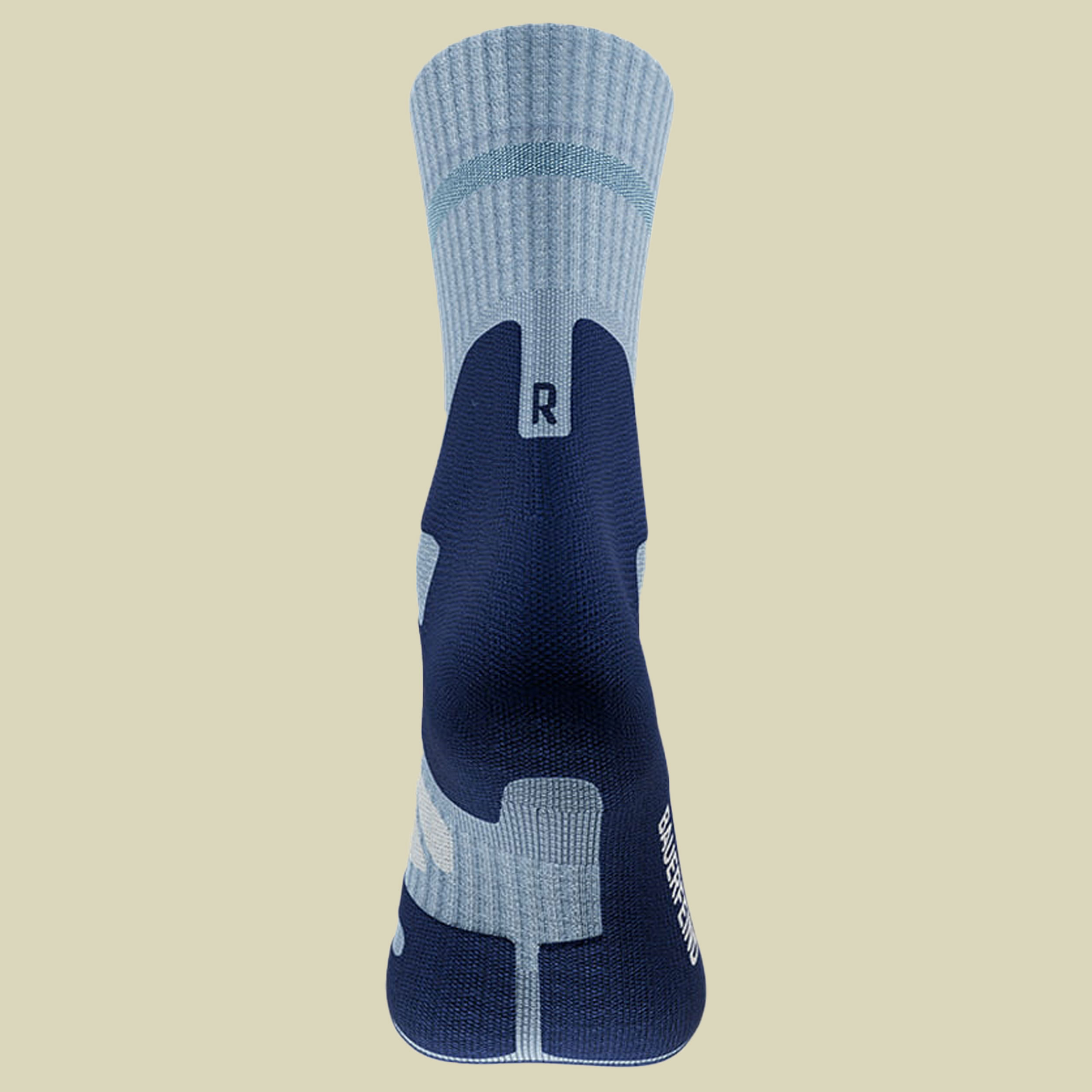 Outdoor Merino Mid Cut Socks Women 43-46 blau - sky blue