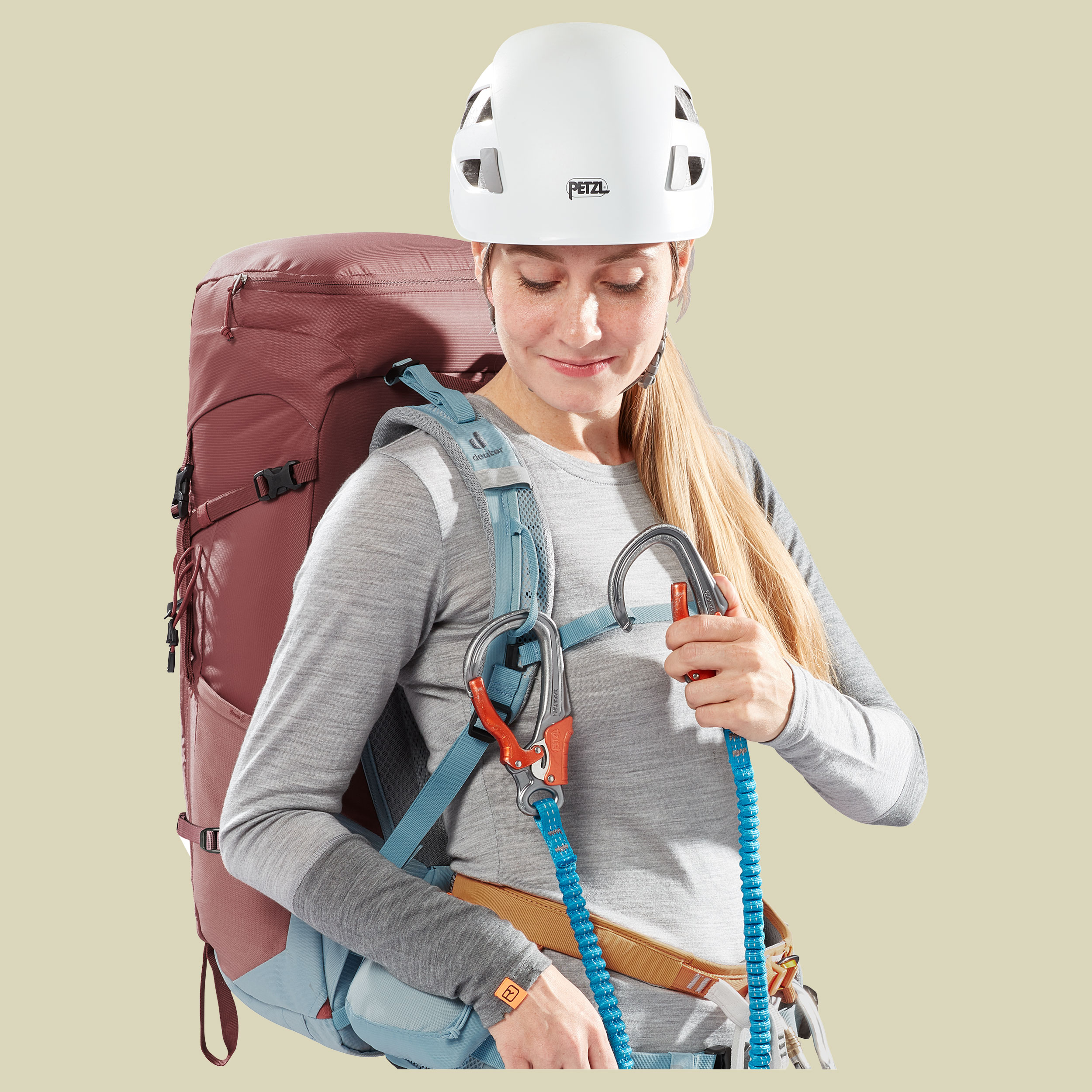 Trail Pro 34 SL Women Volumen 34 Farbe caspia-dusk