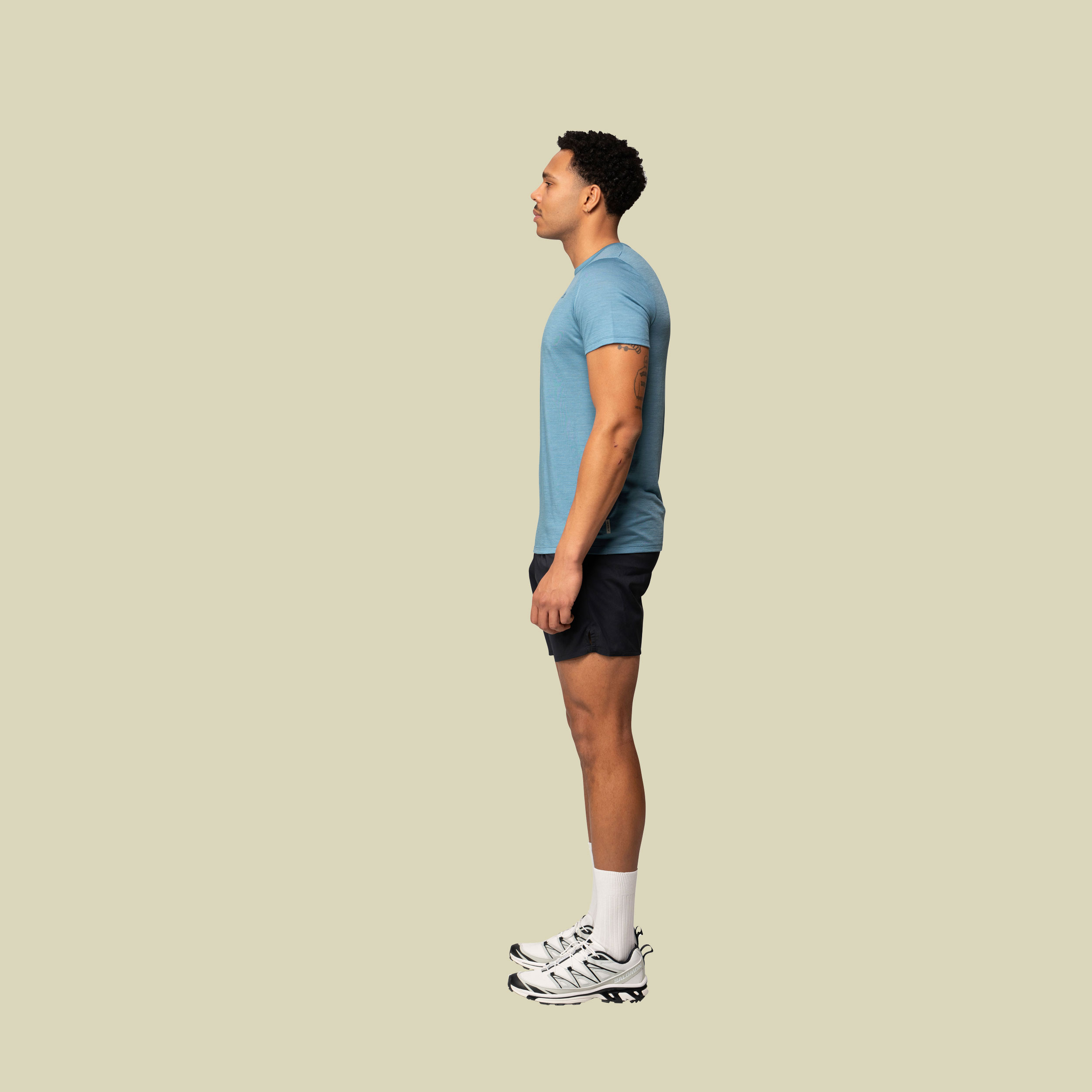 Active Tee Man S blau - skyblue