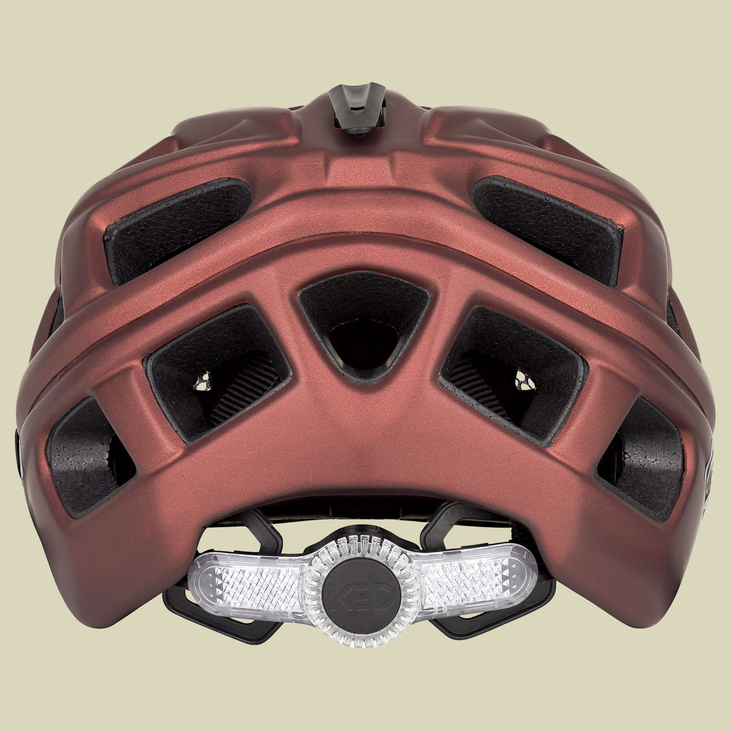 Kailu braun M 53-59 cm - Farbe maroon red matt