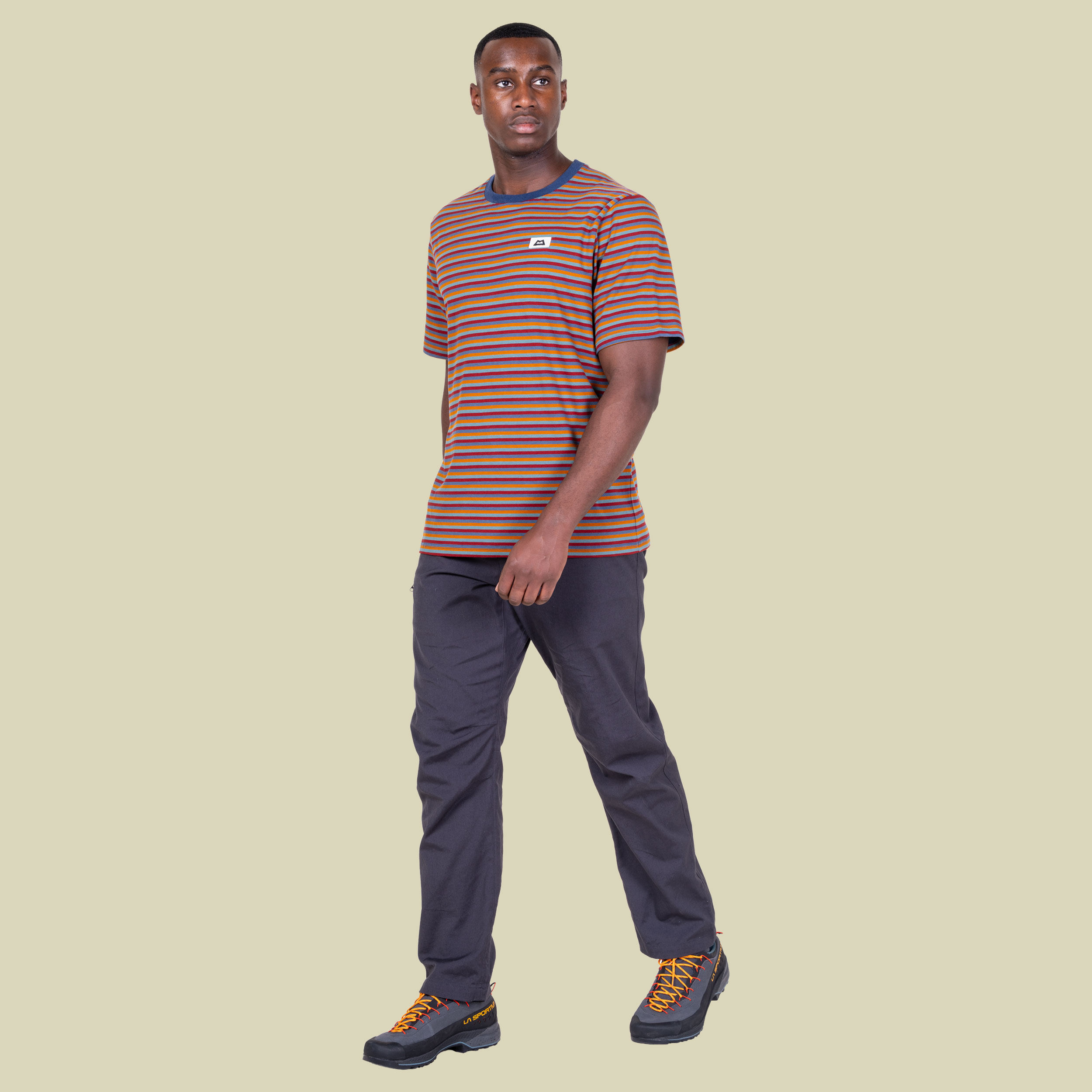 Lava Tee Men XL mehrfarbig - stanage stripe