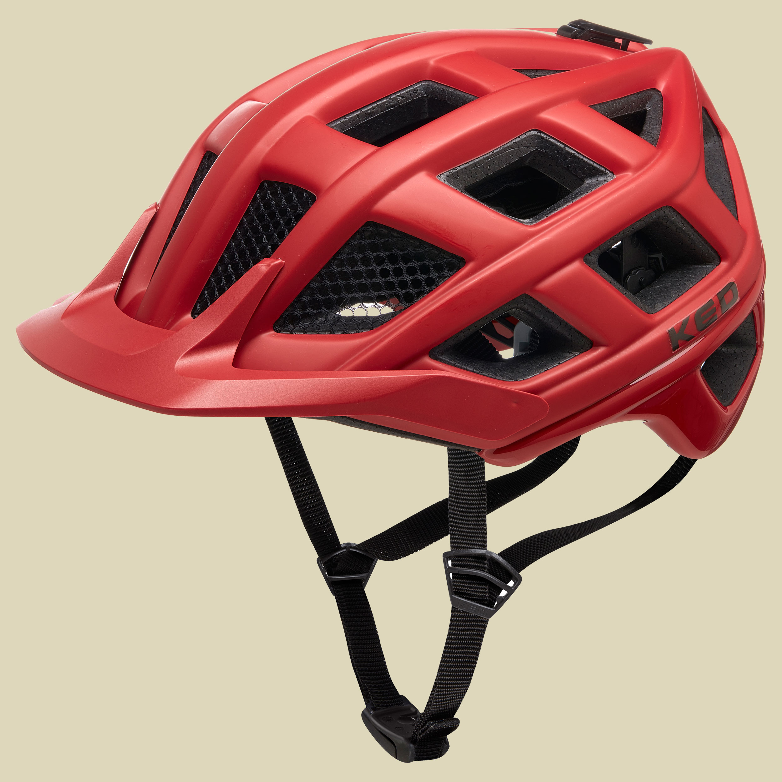 Crom Kopfumfang XL 60-64 cm Farbe crimson red matt