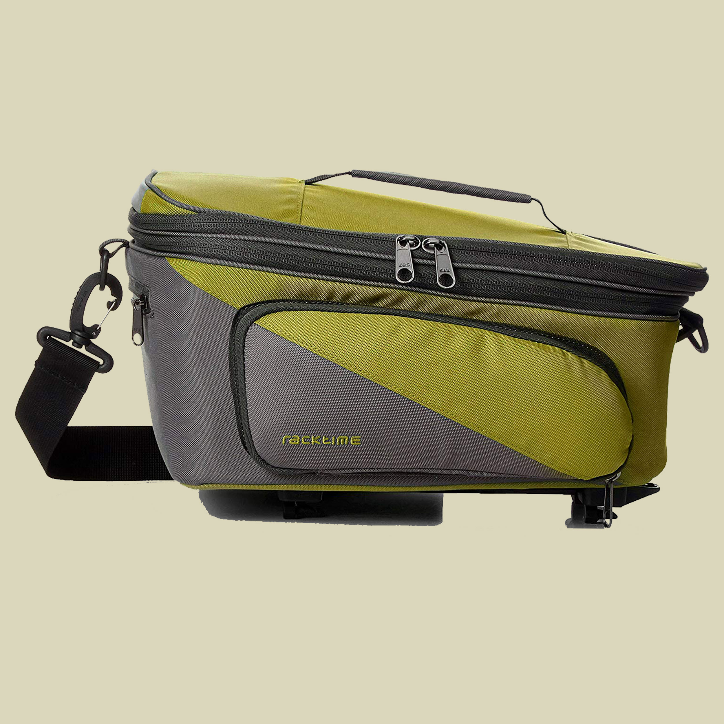 Talis Plus Trunk Bag Volumen 8 + 7 Farbe lime green/stone grey