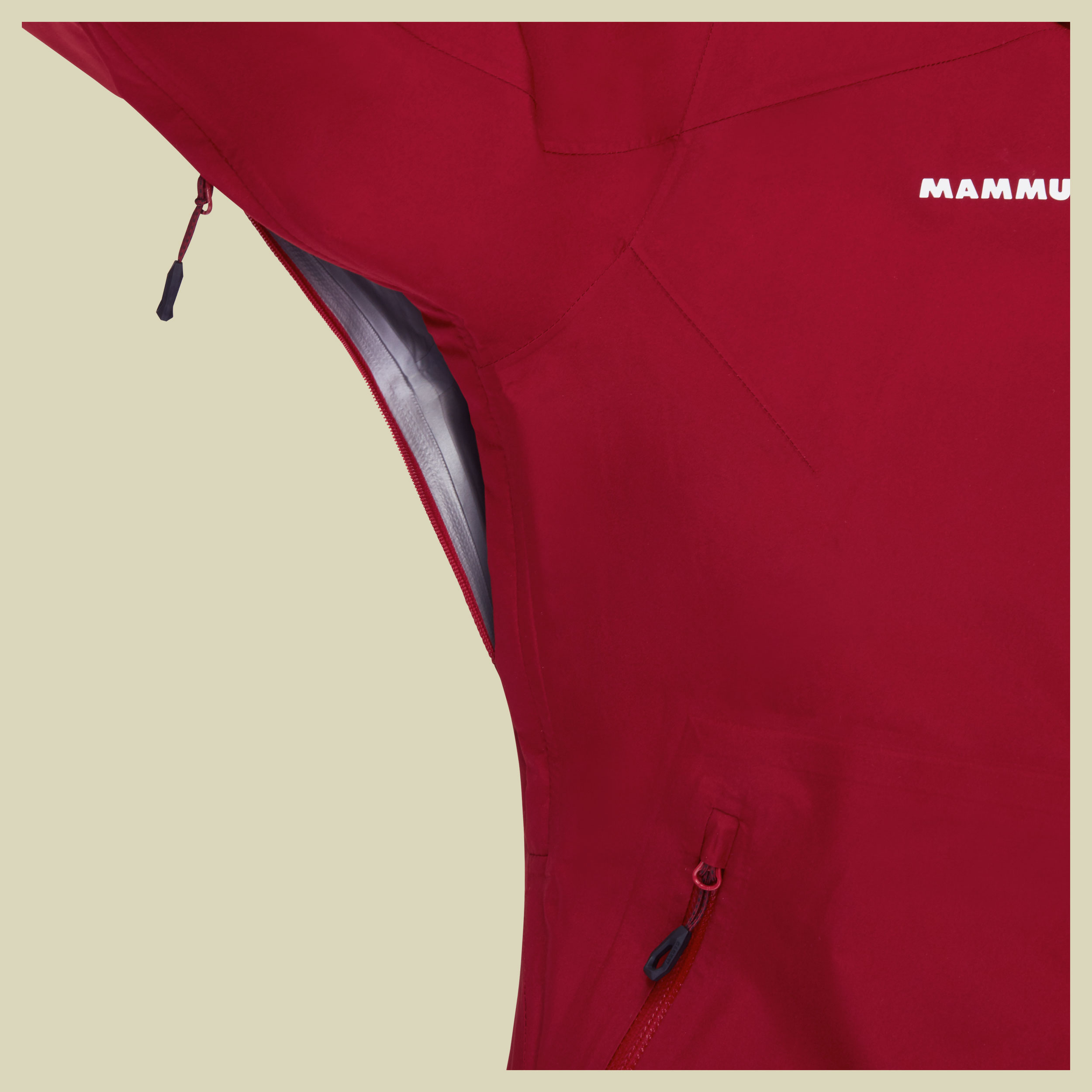 Convey Tour HS Hooded Jacket Women Größe M  Farbe blood red-black