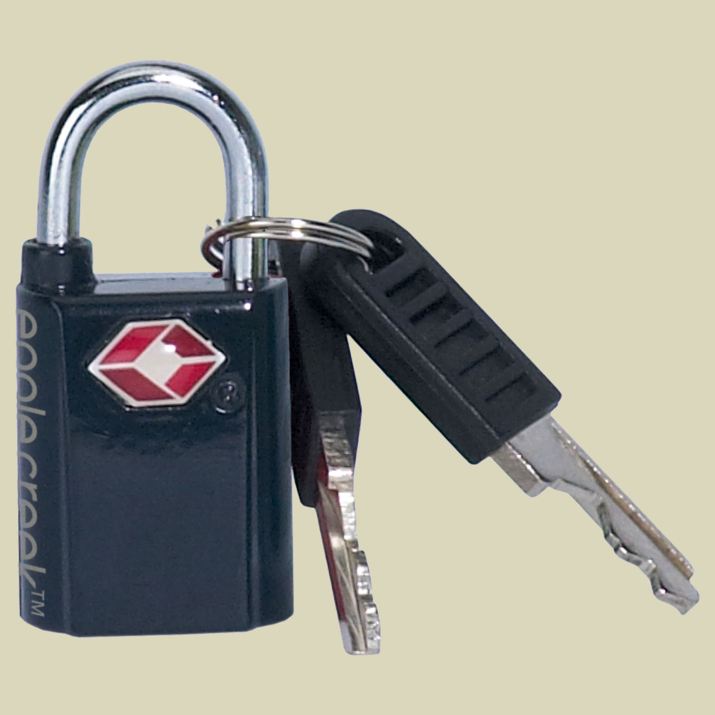 Mini Key TSA Lock 2 x 4 x 1,4 cm graphite