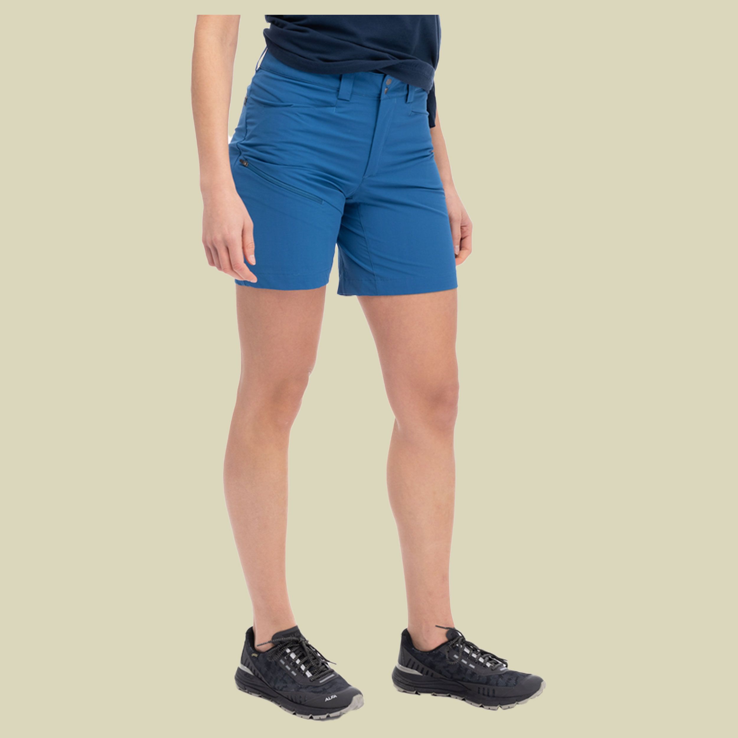 Vandre Light Softshell Shorts Women Größe 38 Farbe north sea blue