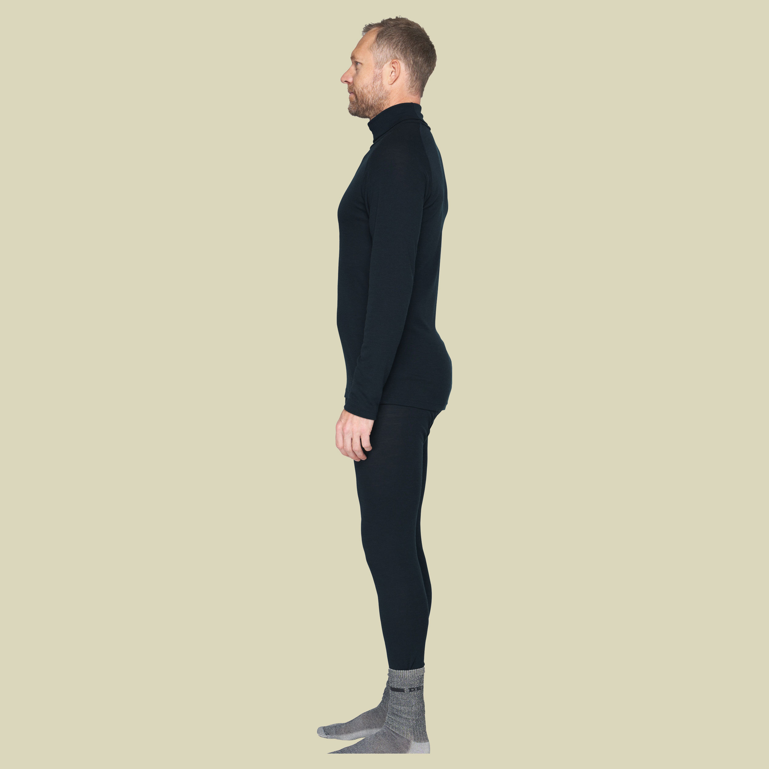 Adventure Merino 190 H.Neck Man XL blau - ink