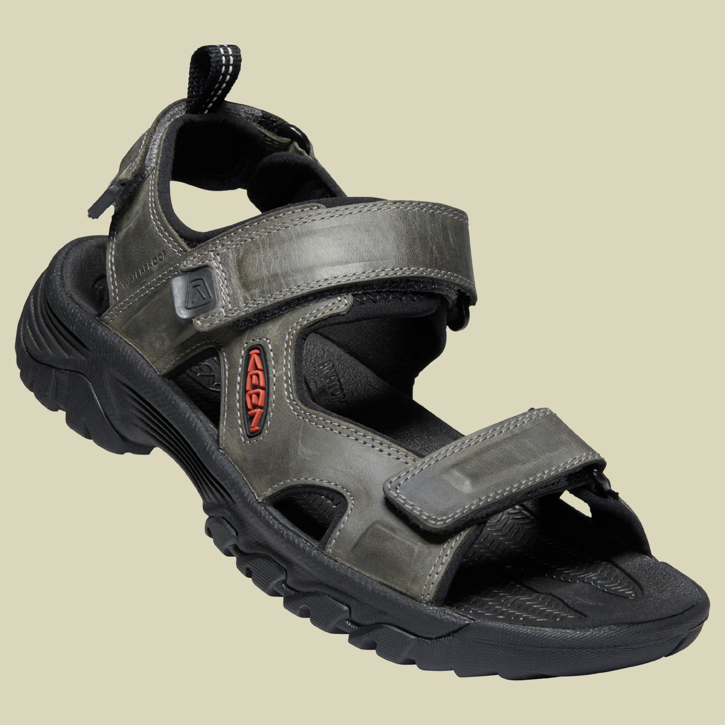 Targhee III Open Toe Sandal Men Größe UK 8,5 Farbe grey/black