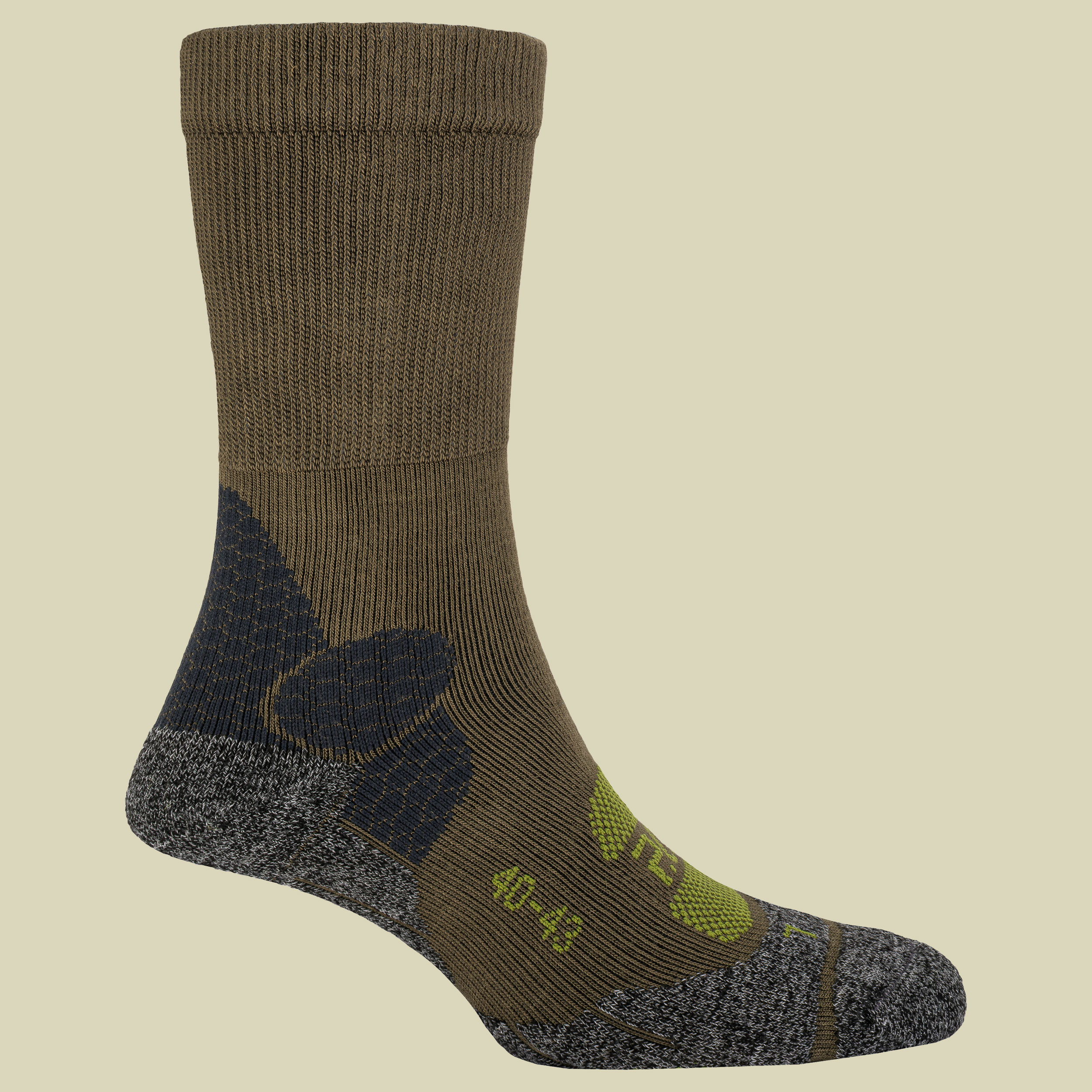 TR 5.2 Trekking Bamboo Cool Men 44-47 grün - Farbe olive