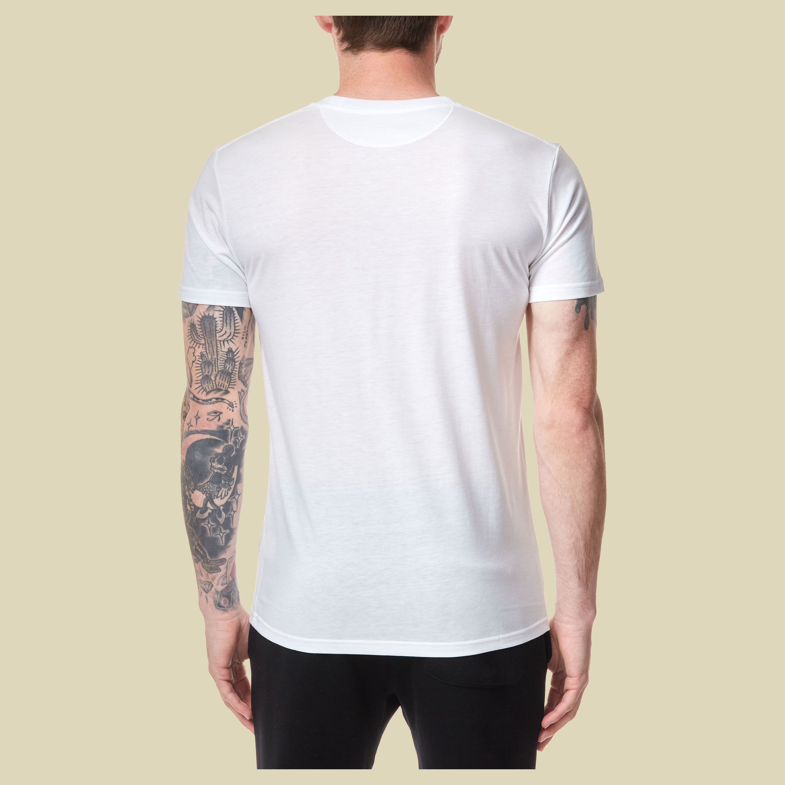 Spruce Stripe T-Shirt Men Größe L  Farbe white