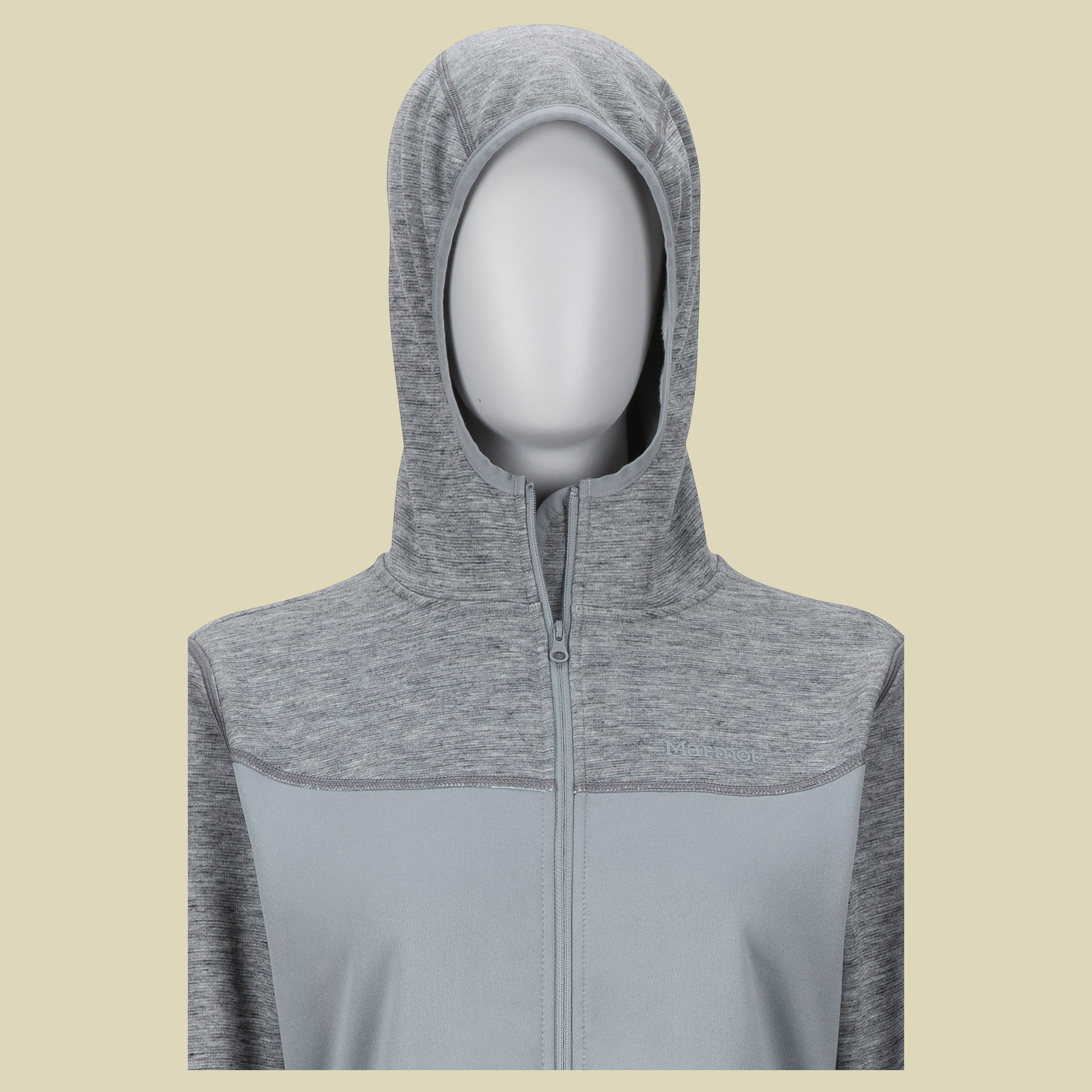 Sirona Hoody Jacket Women Größe L Farbe grey storm/bright steel