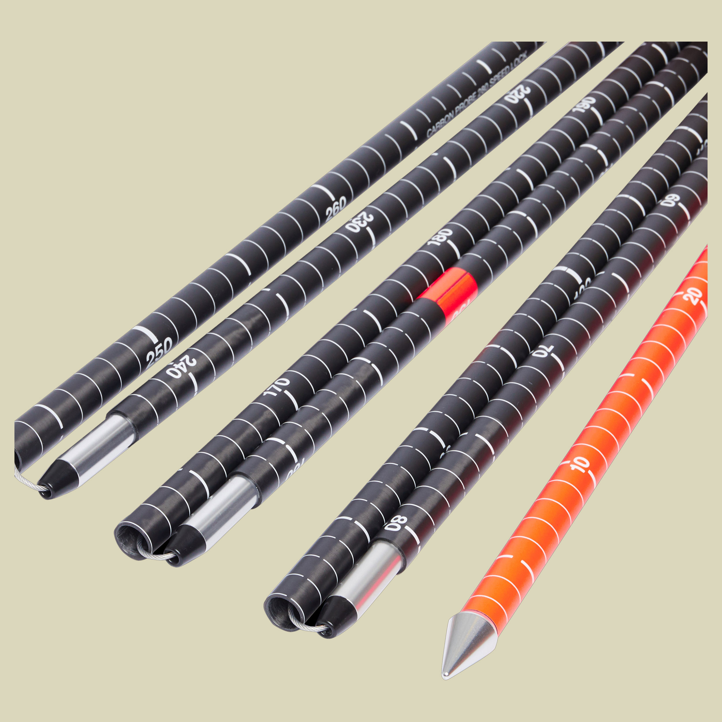 Carbon Pro Probe 280 speed lock - vibrant orange