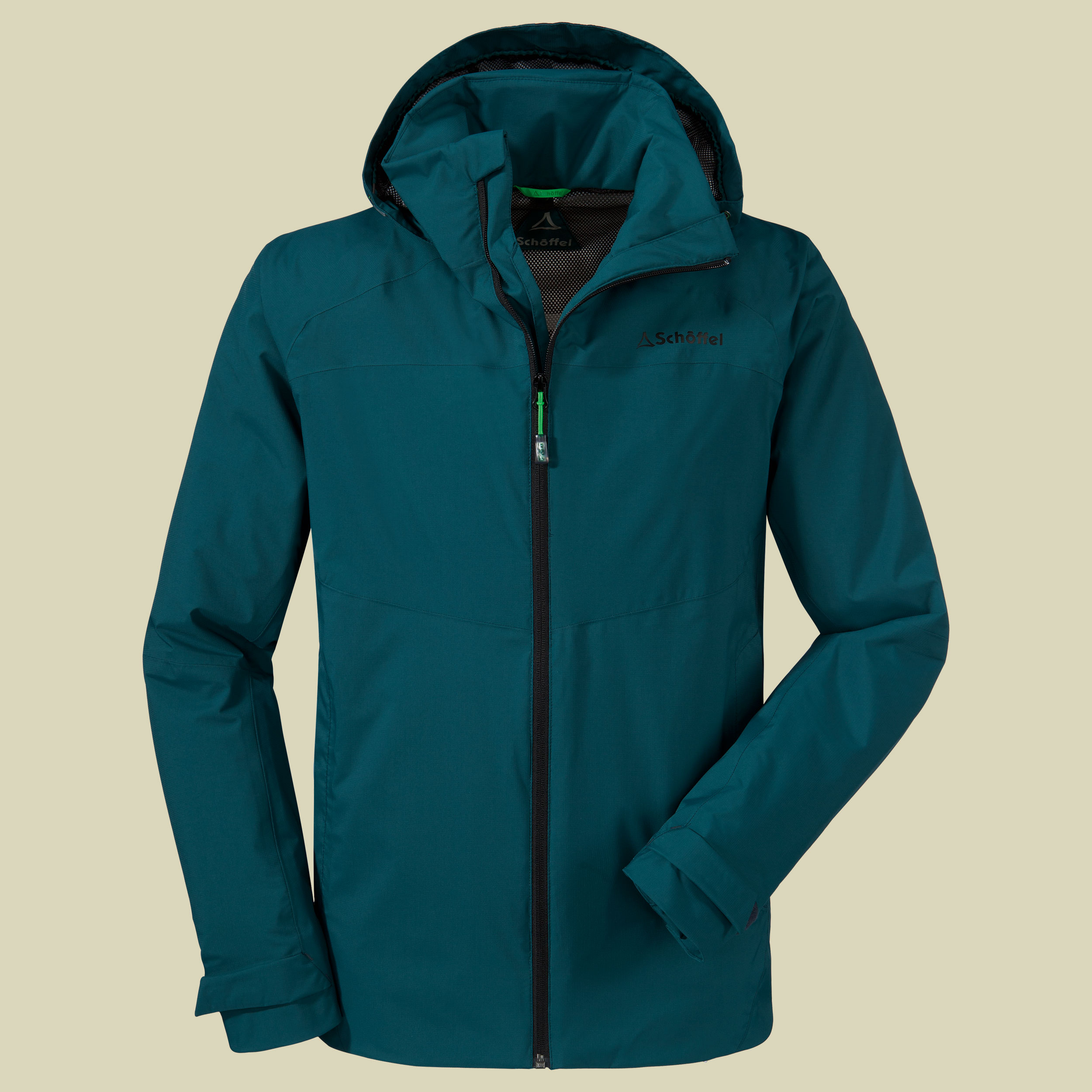 ZipIn Jacket Vancouver Men Größe 46 Farbe deep teal