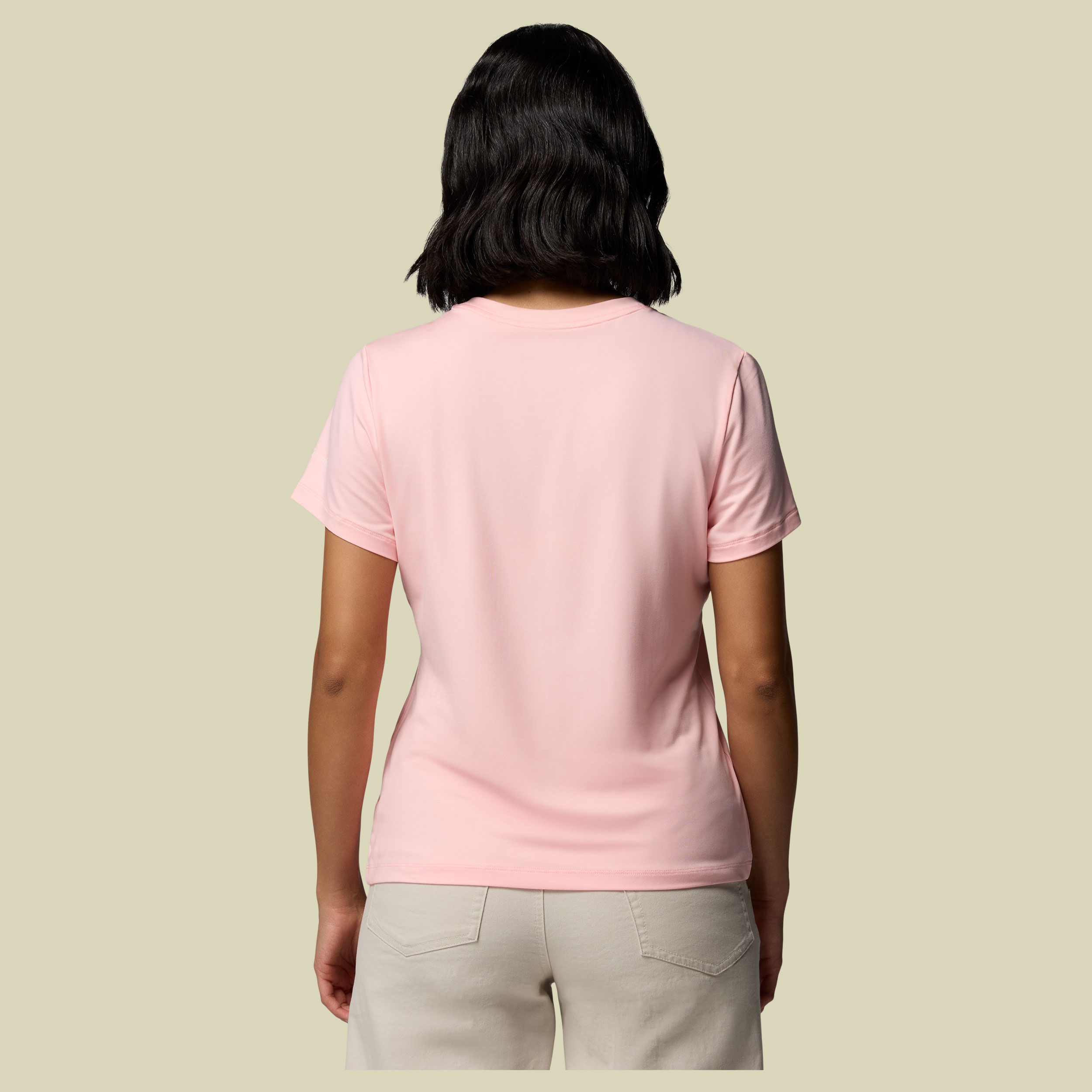 Parsons Point SS Scoop Tee Women XL rosa - pink sand heather, canopy view