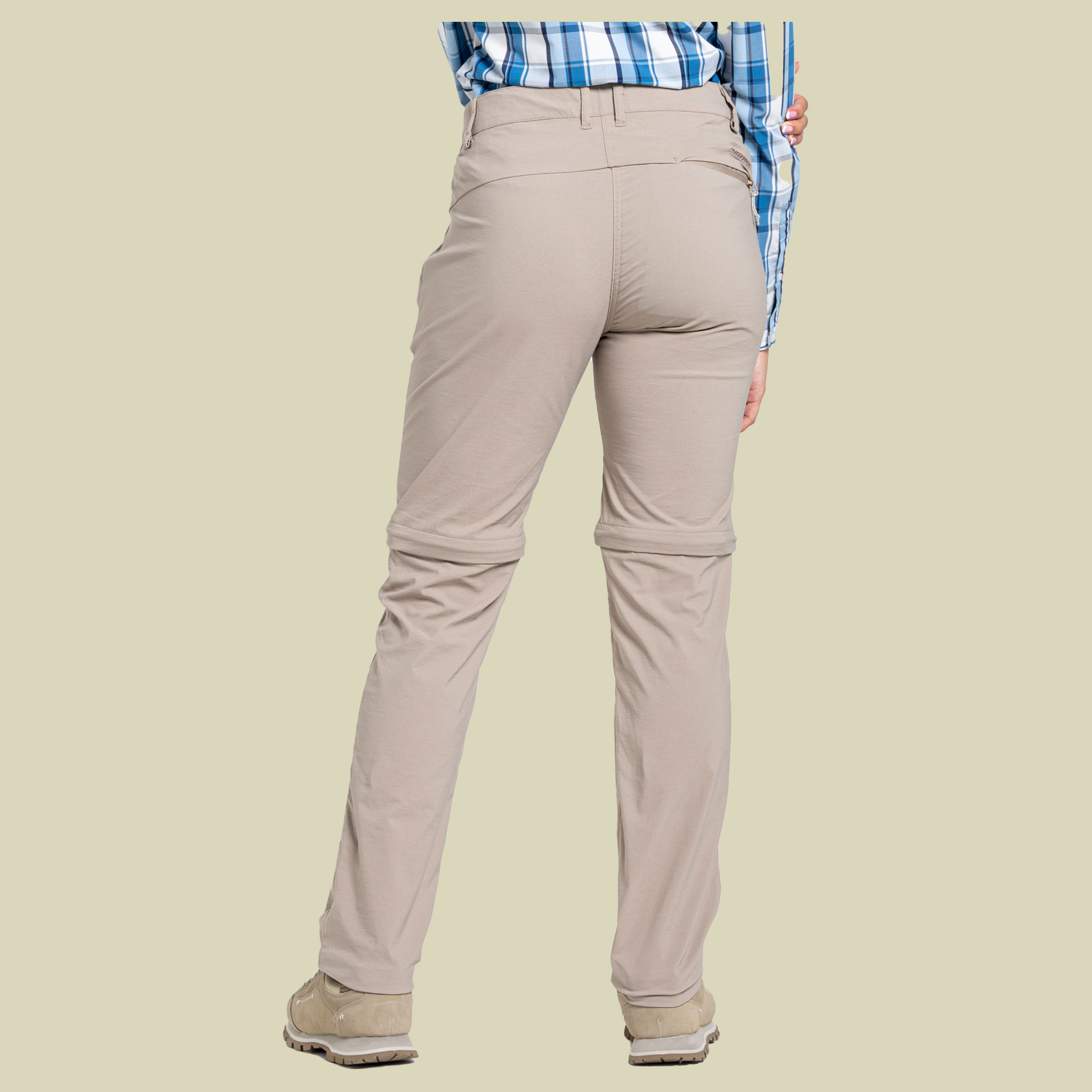 NosiLife Pro Convertible Trousers Women Größe 46 (UK18) Farbe mushroom