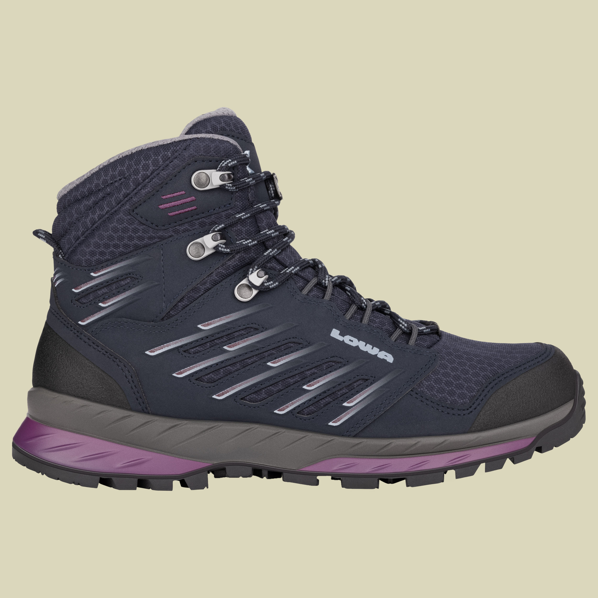 Trek EVO GTX Mid Women Größe UK 8,5 Farbe navy/beere