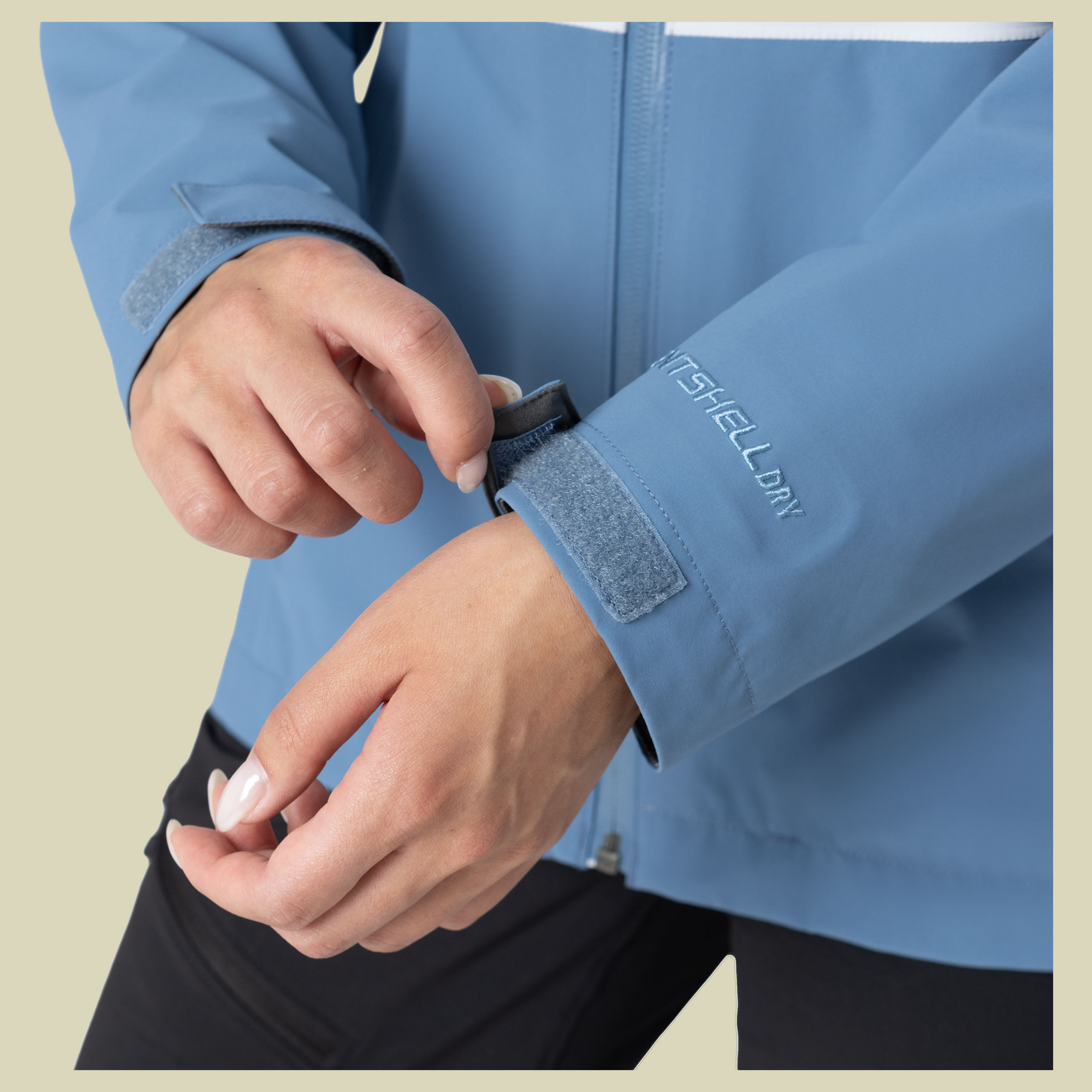 Women`s Aspire 3L Jacket XS grau - titanium/ascent blue