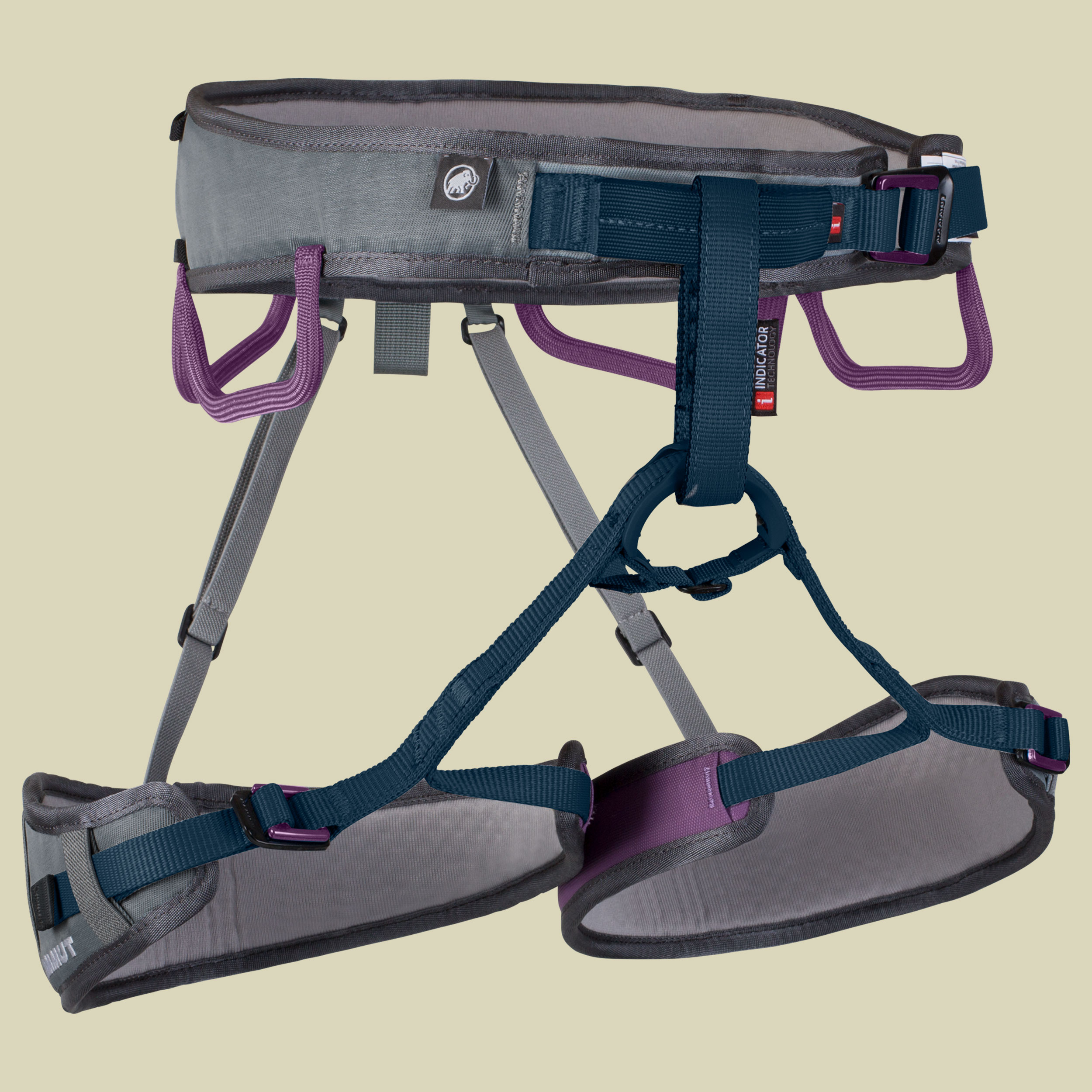 Ophir 3 Slide Women Klettergurt Größe S Farbe titanium-dawn