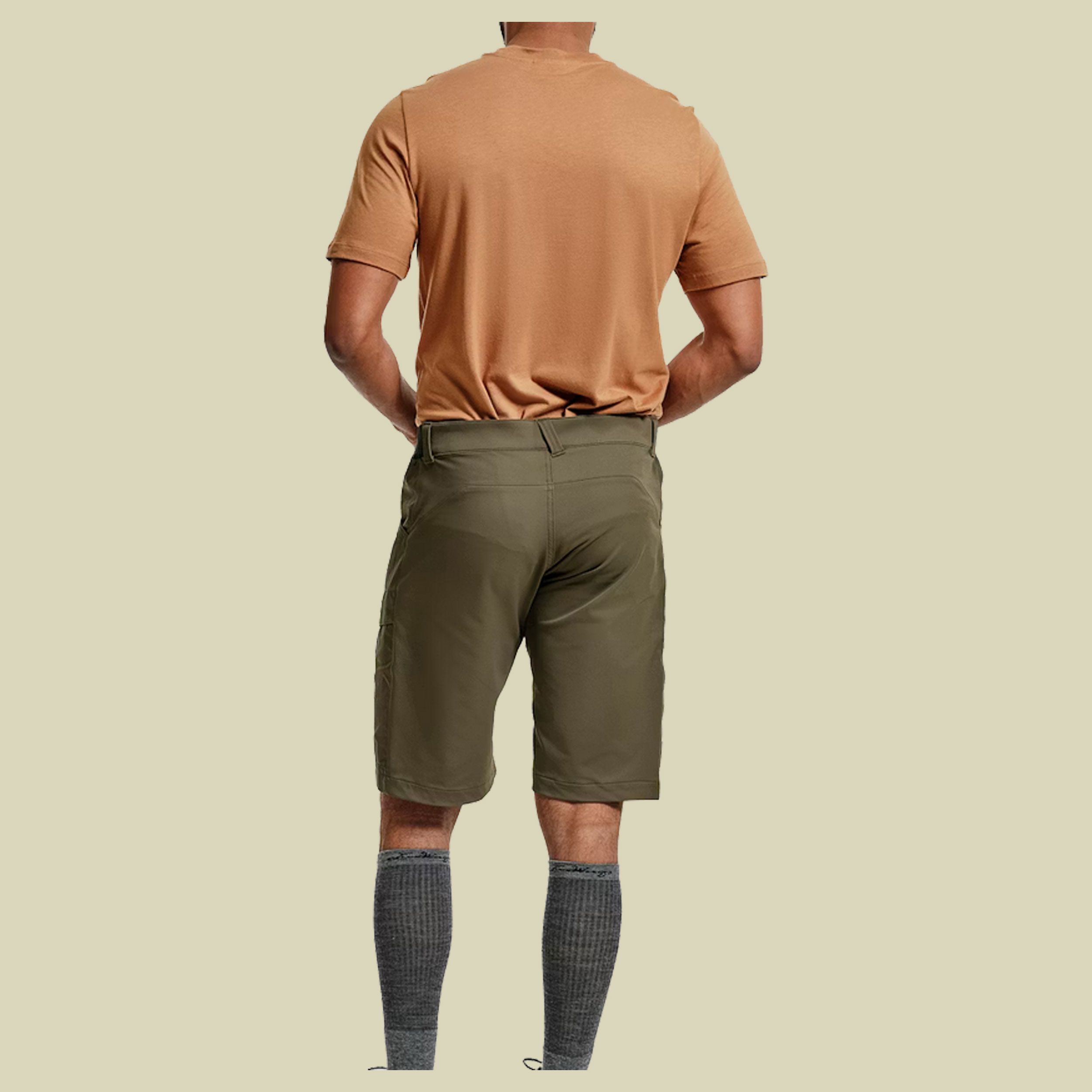 Fulu Cargo Stretch Hybrid Shorts Men 54 grün - forest green