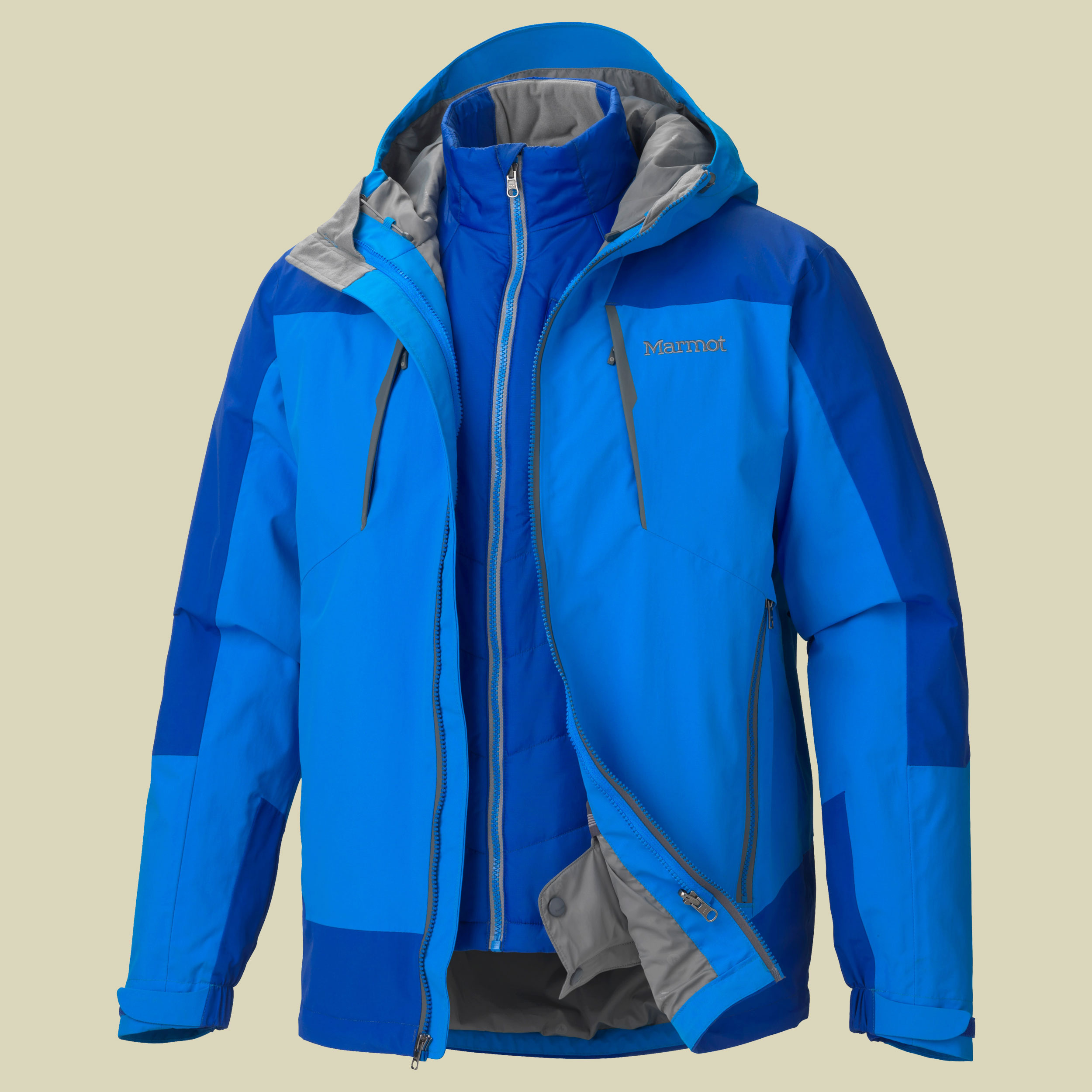 Gorge Component Jacket Men Größe M Farbe cobalt blue-bright navy