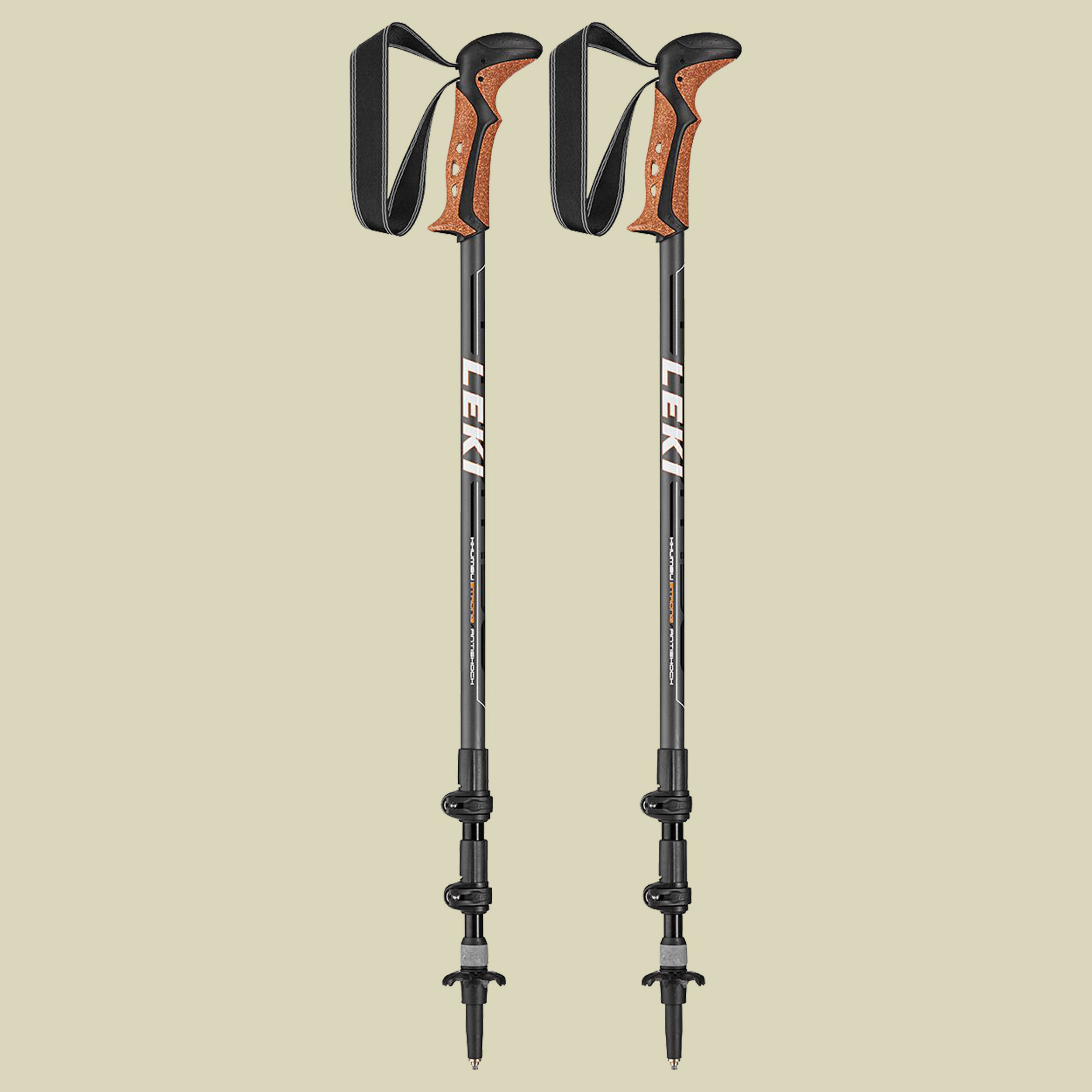 Khumbu AS Länge 110-145 cm Farbe grau-schwarz-weiß-orange