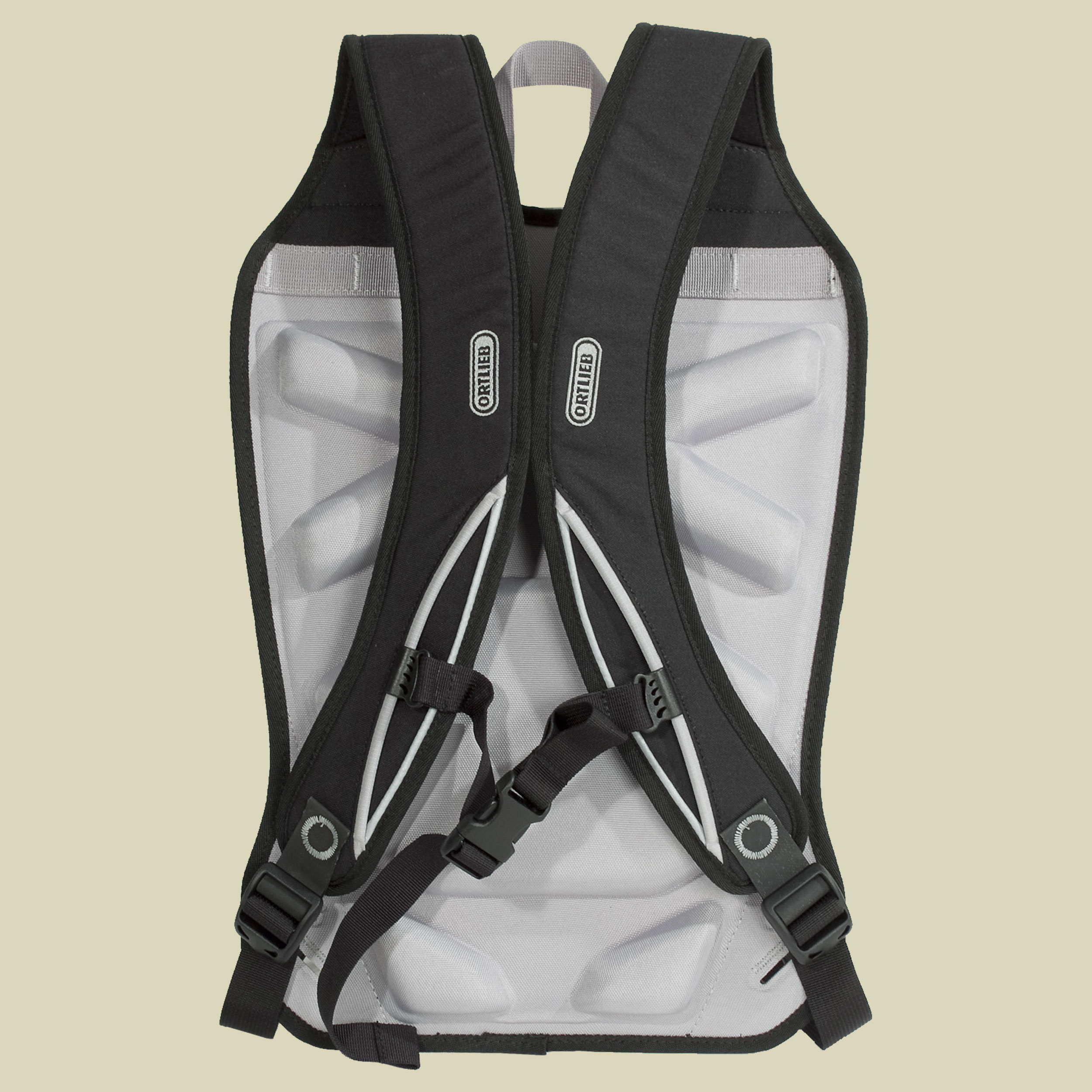 Radtaschen-Tragesystem 42 x 28 x 7,5 cm Farbe grau-schwarz