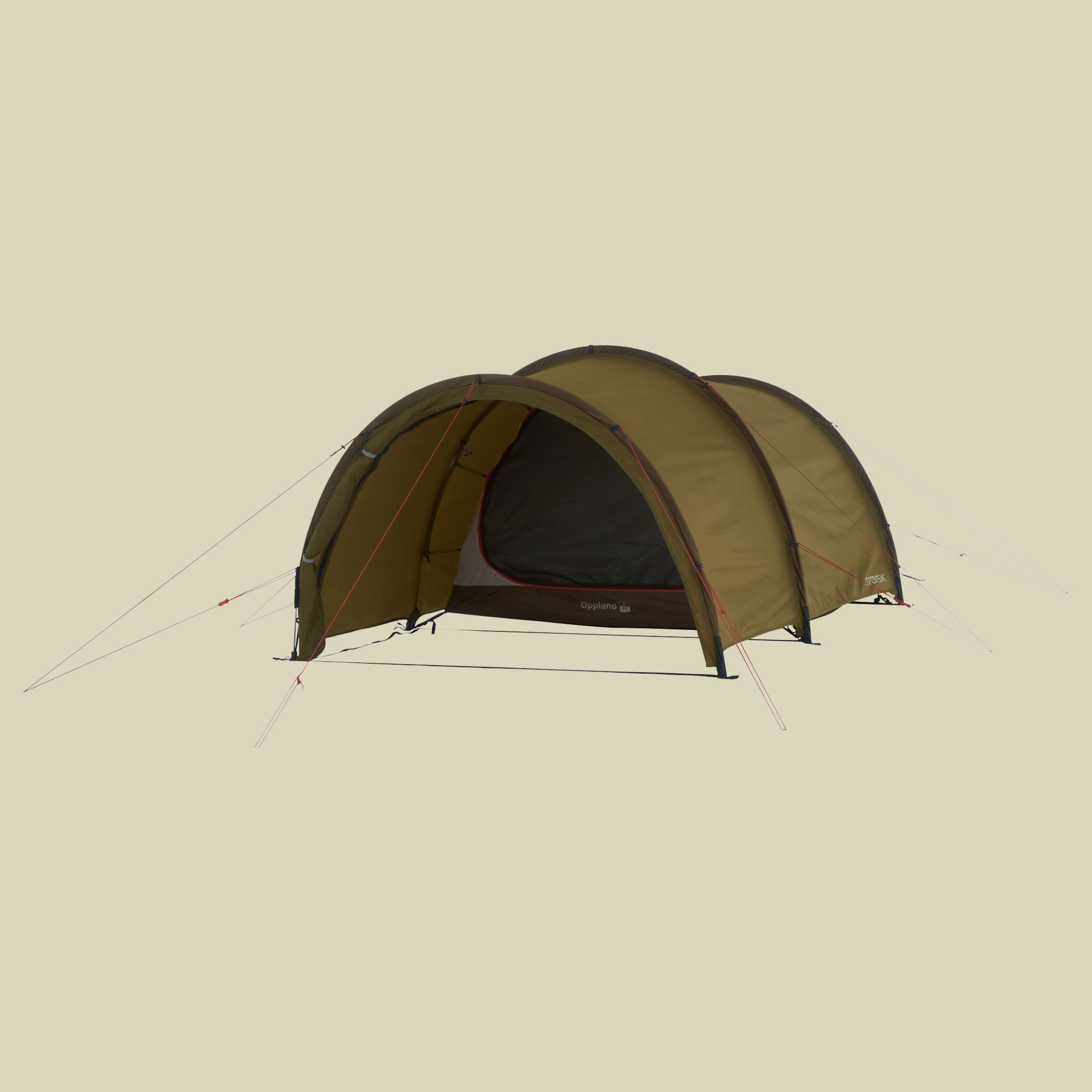 Oppland 2 (2.0) PU Tent  2-Personen Zelt Farbe dark olive