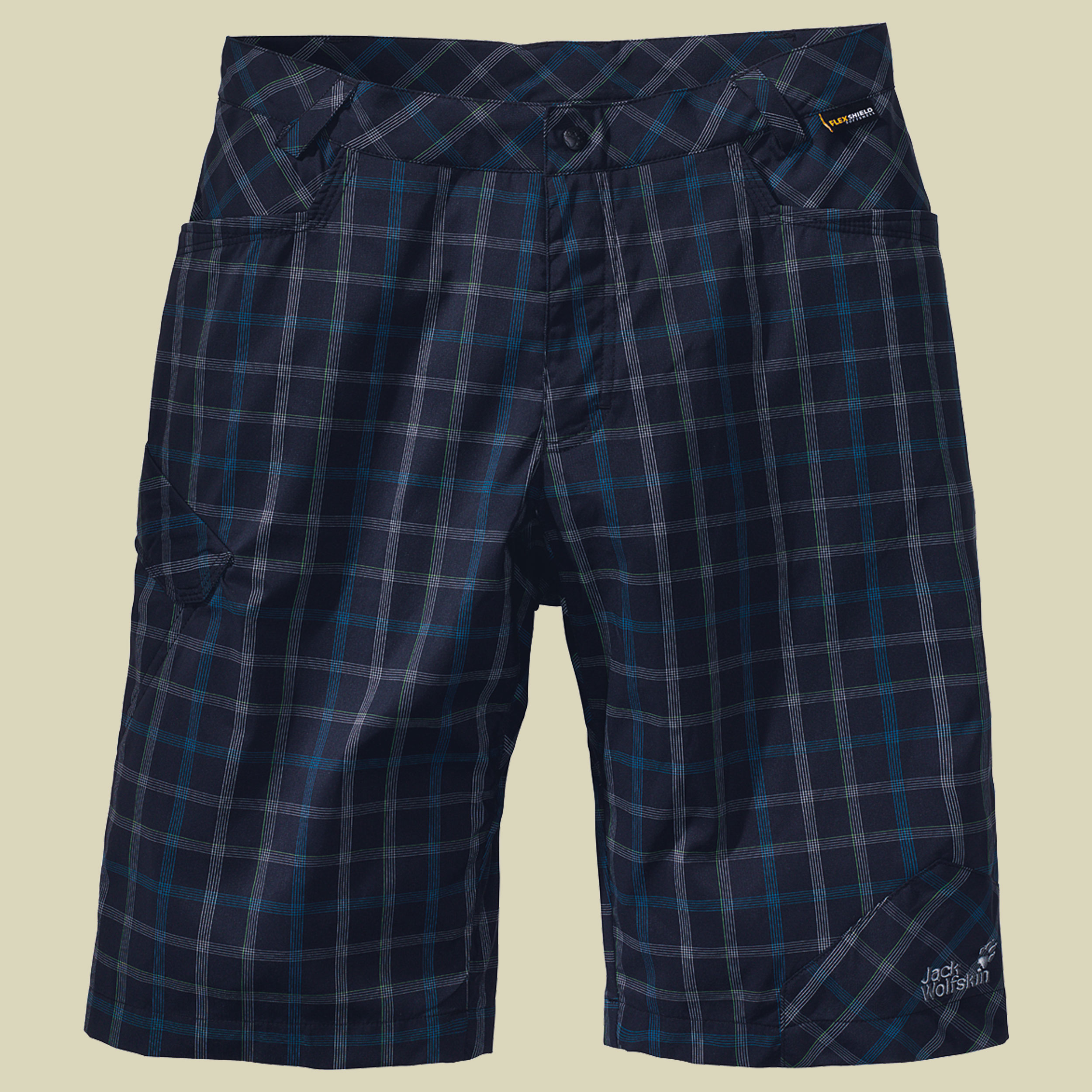 Light Grid Shorts Men Größe 46 Farbe blue graphite checks