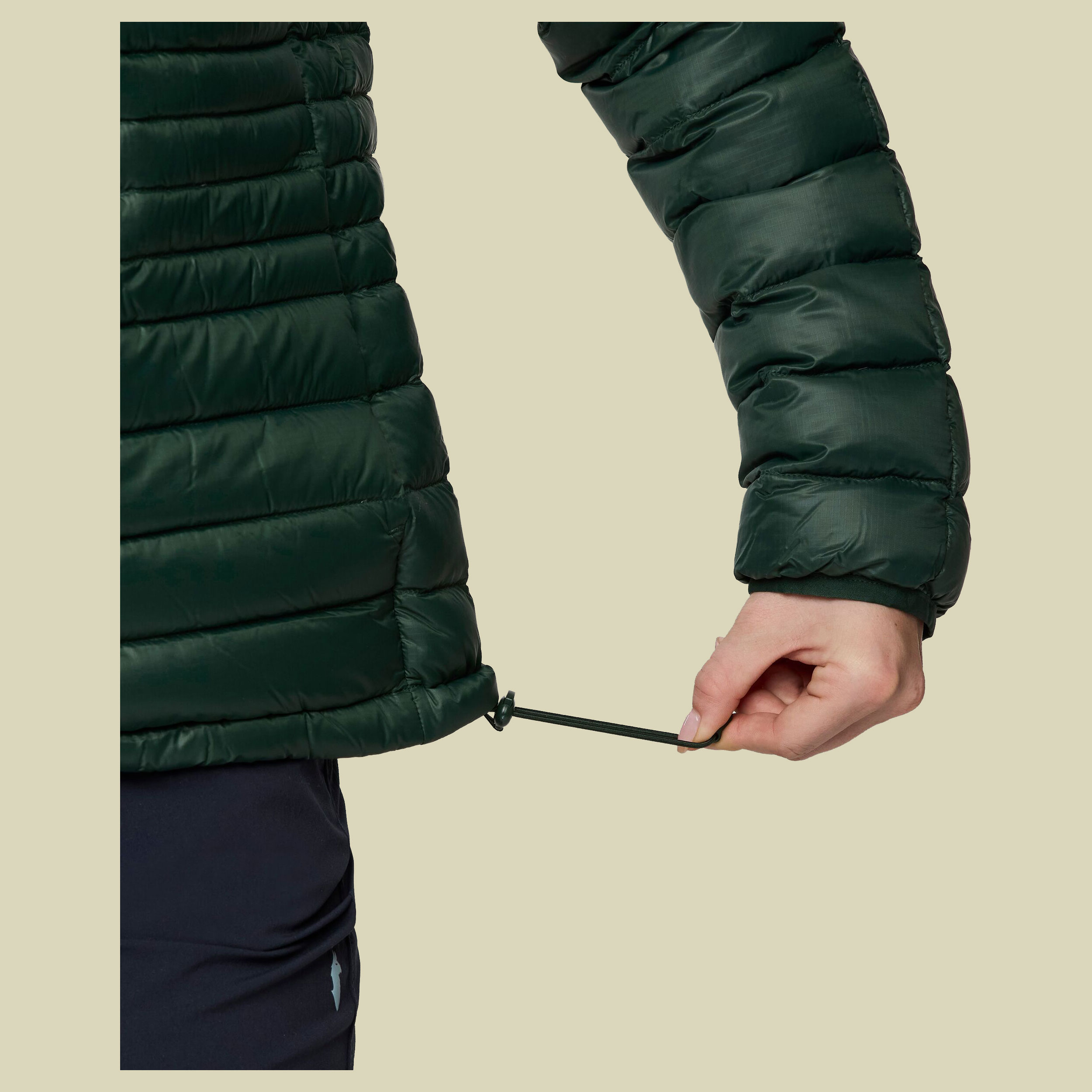Fuego Down Hooded Jacket Women S grün