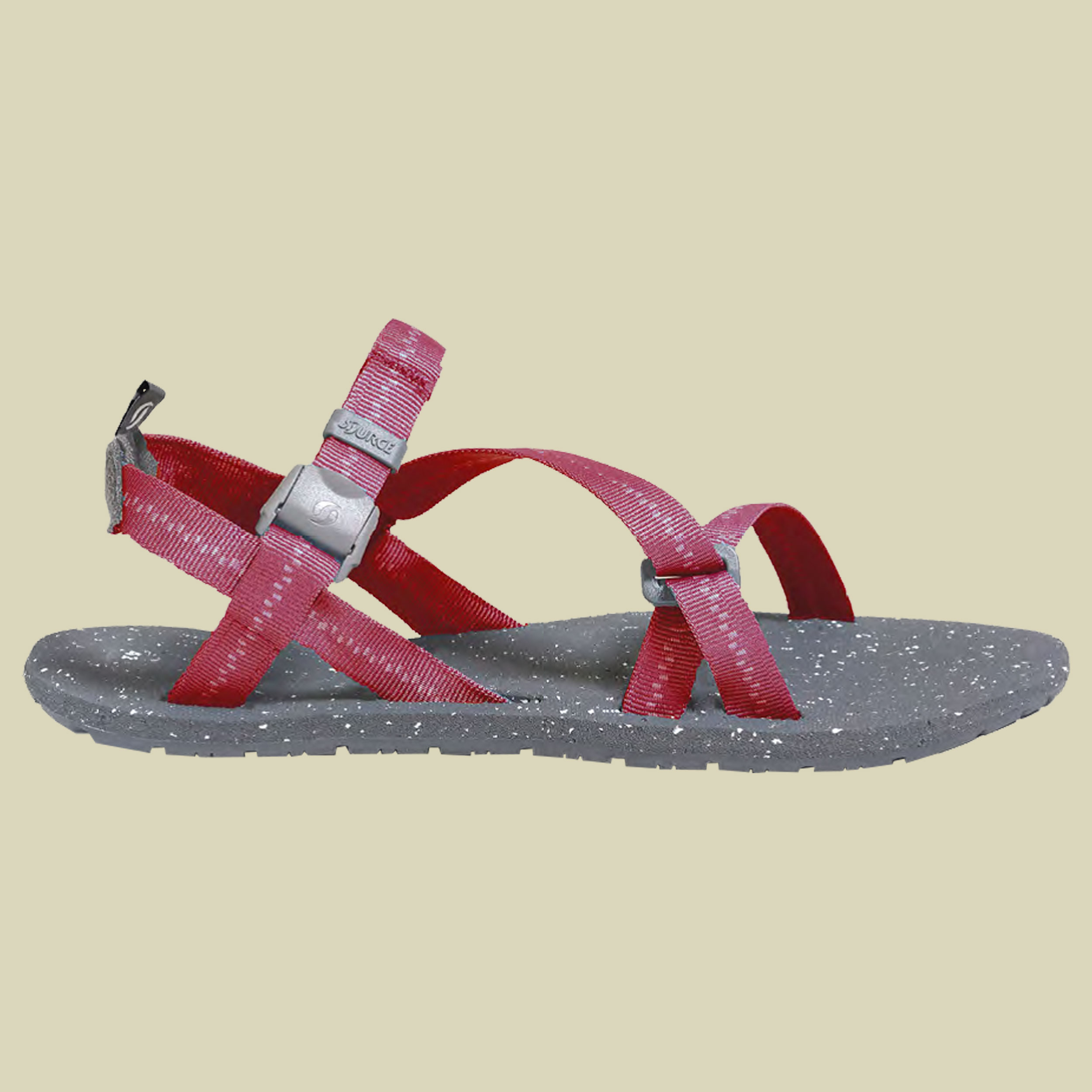 Solo Slim Unisex rot 40 - petra bordo/footbed gray