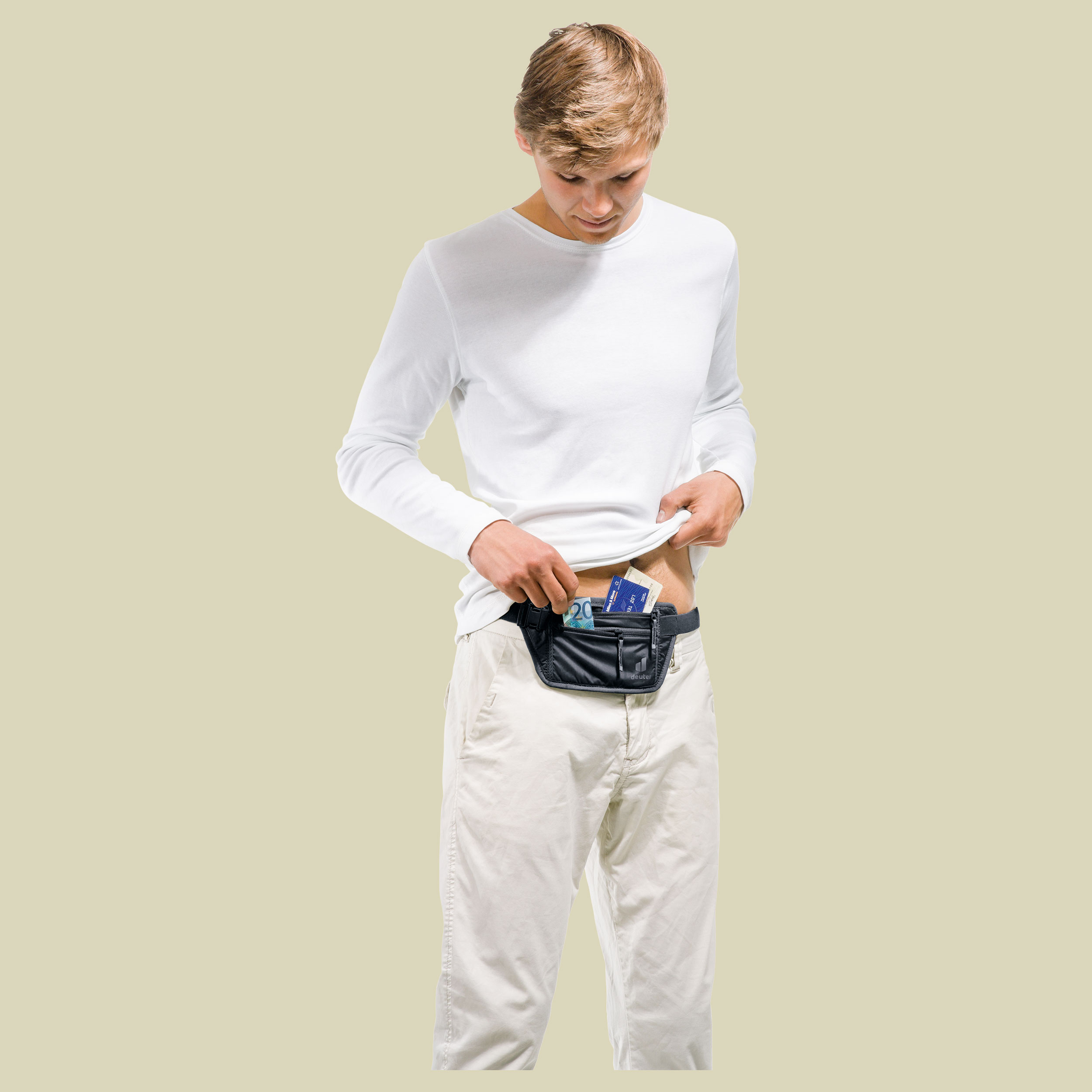 Security Money Belt I schwarz one size - Farbe black