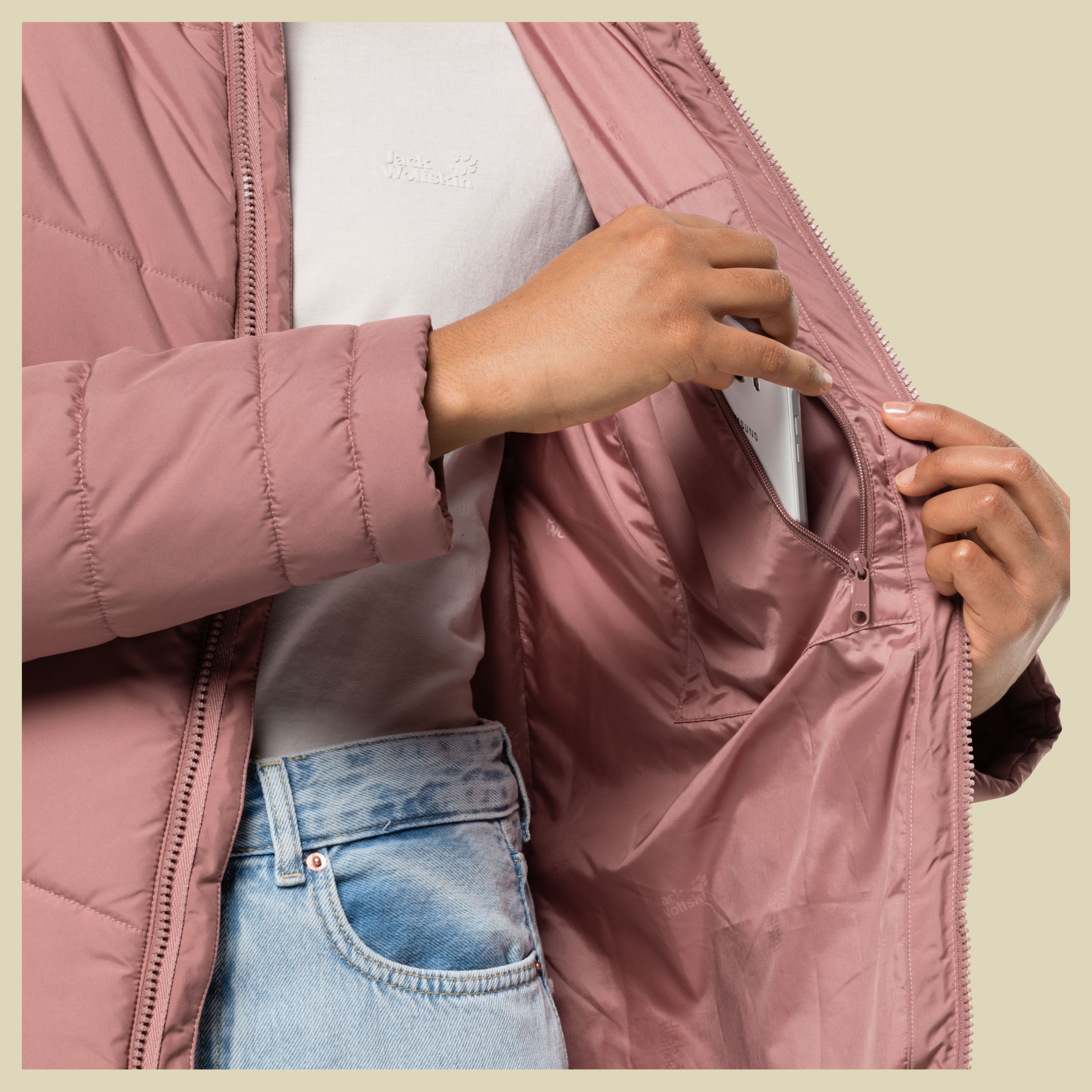 North York Coat Women Größe M  Farbe afterglow
