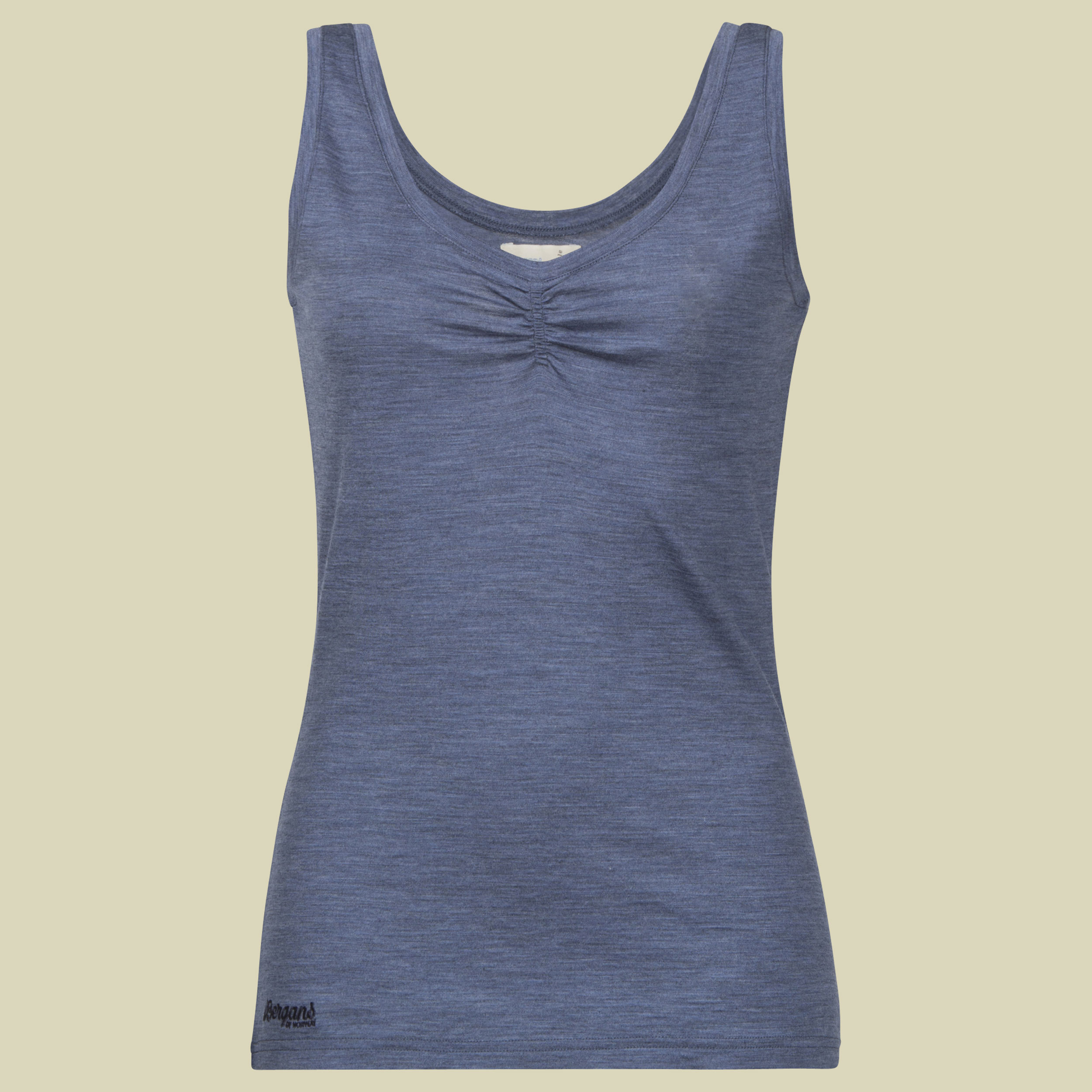 Linnea Wool Singlet Woman Größe S Farbe dusty blue melange