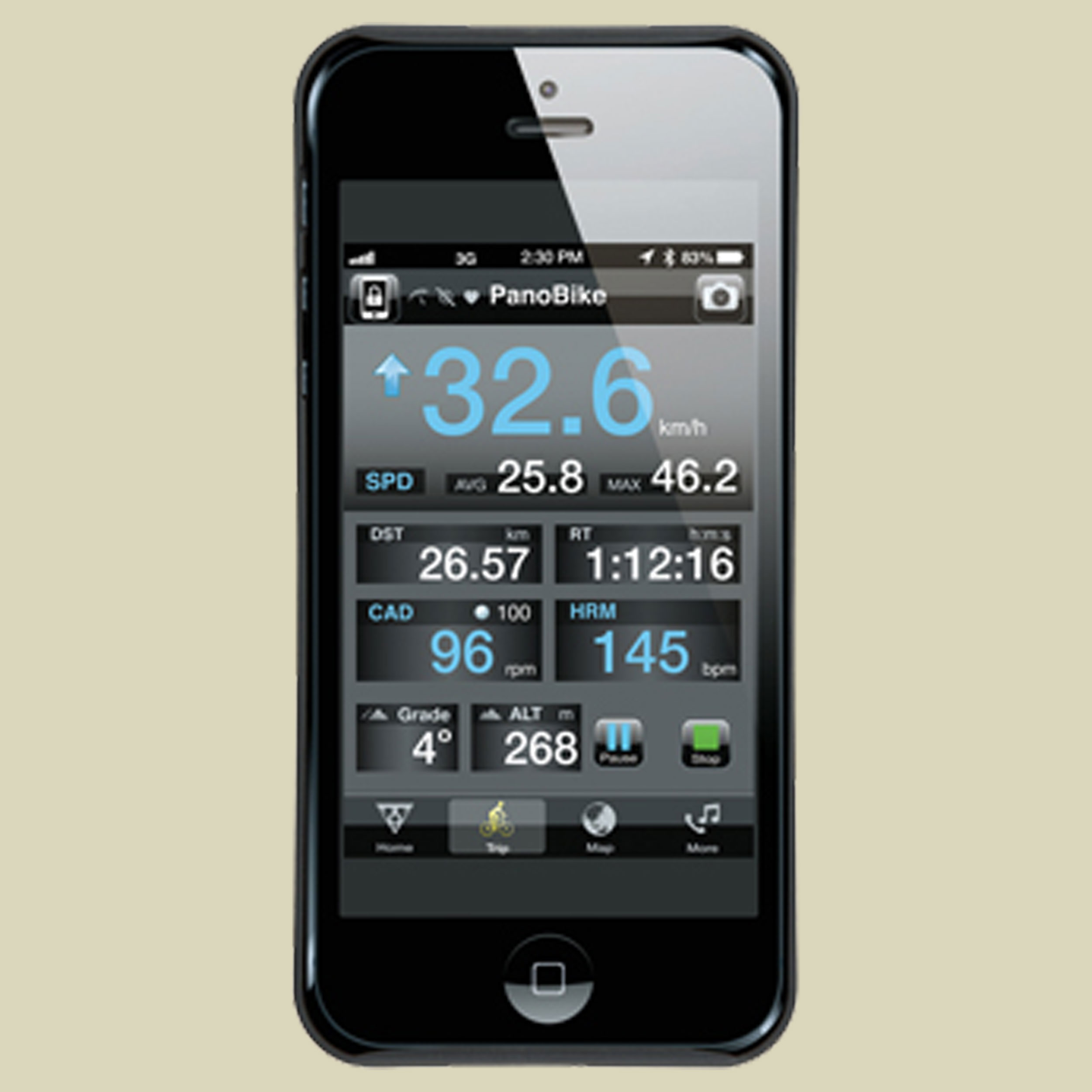 RideCase iPhone(R) 5 Farbe schwarz