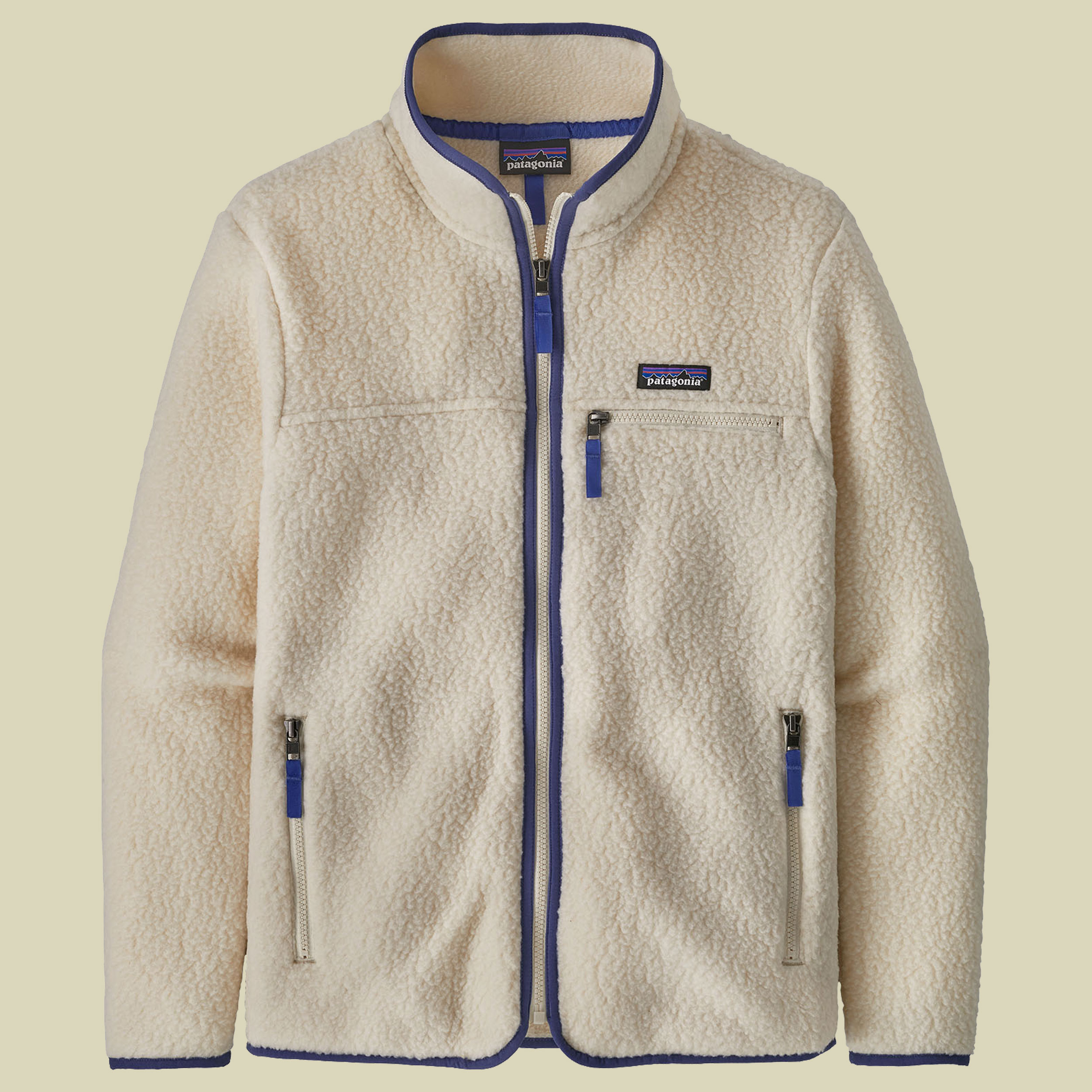 Retro Pile Jacket Women Größe S Farbe natural