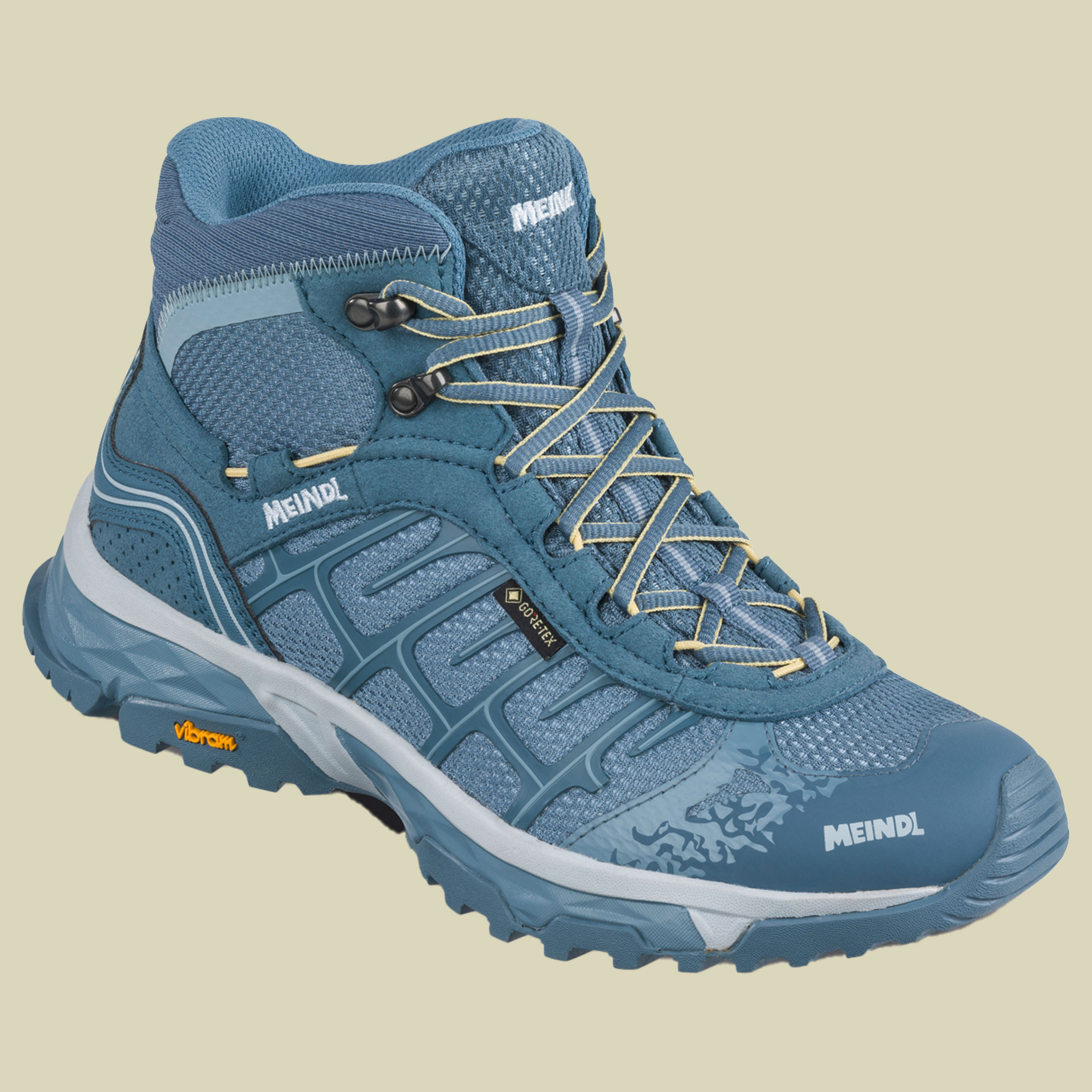 Finale Lady Mid GTX Größe UK 5,5 Farbe eisgrau/gelb