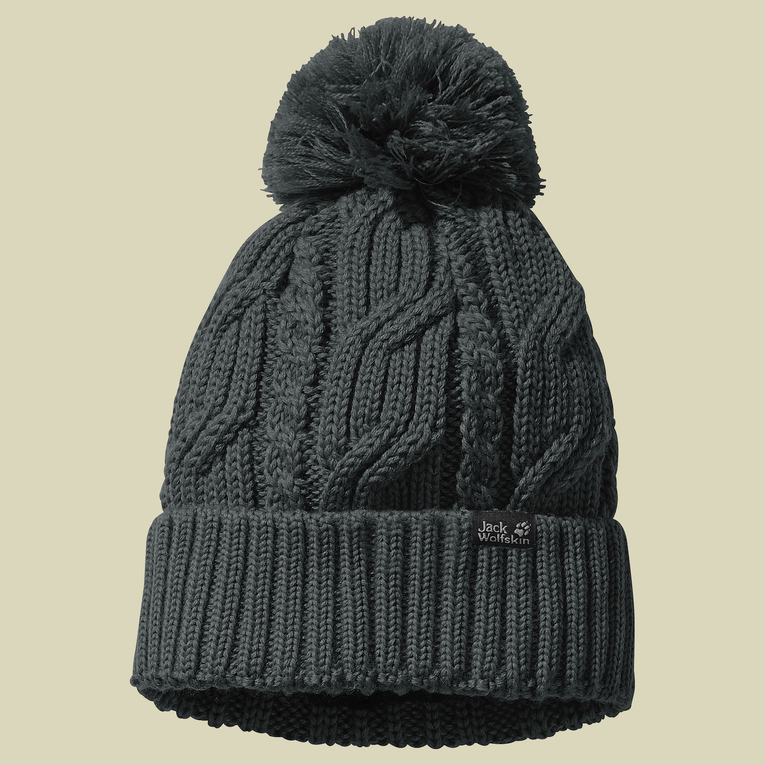 Stormlock Pompom Beanie Größe one size Farbe greenish grey