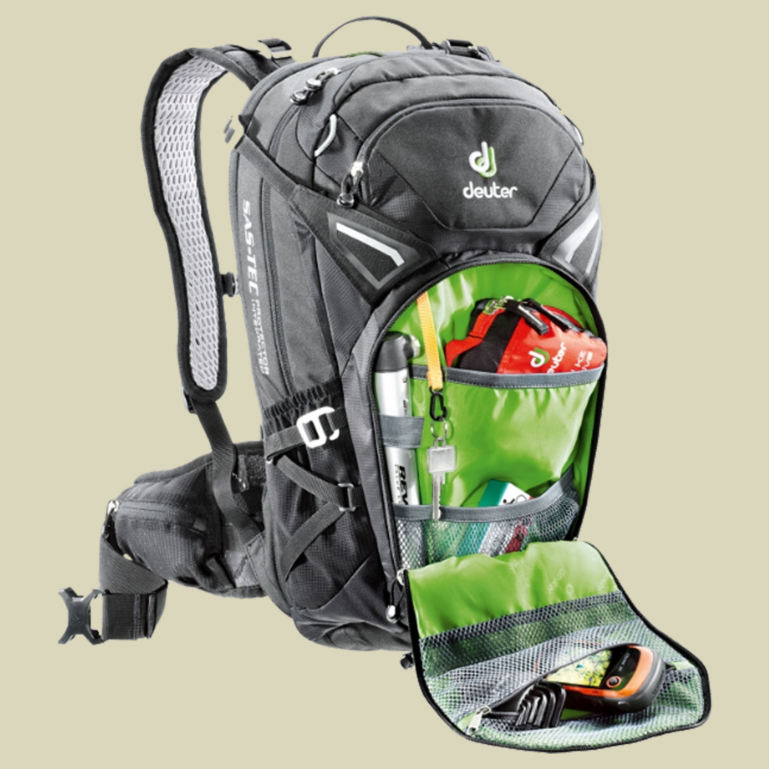 Attack Enduro 16 Volumen 16 Farbe black