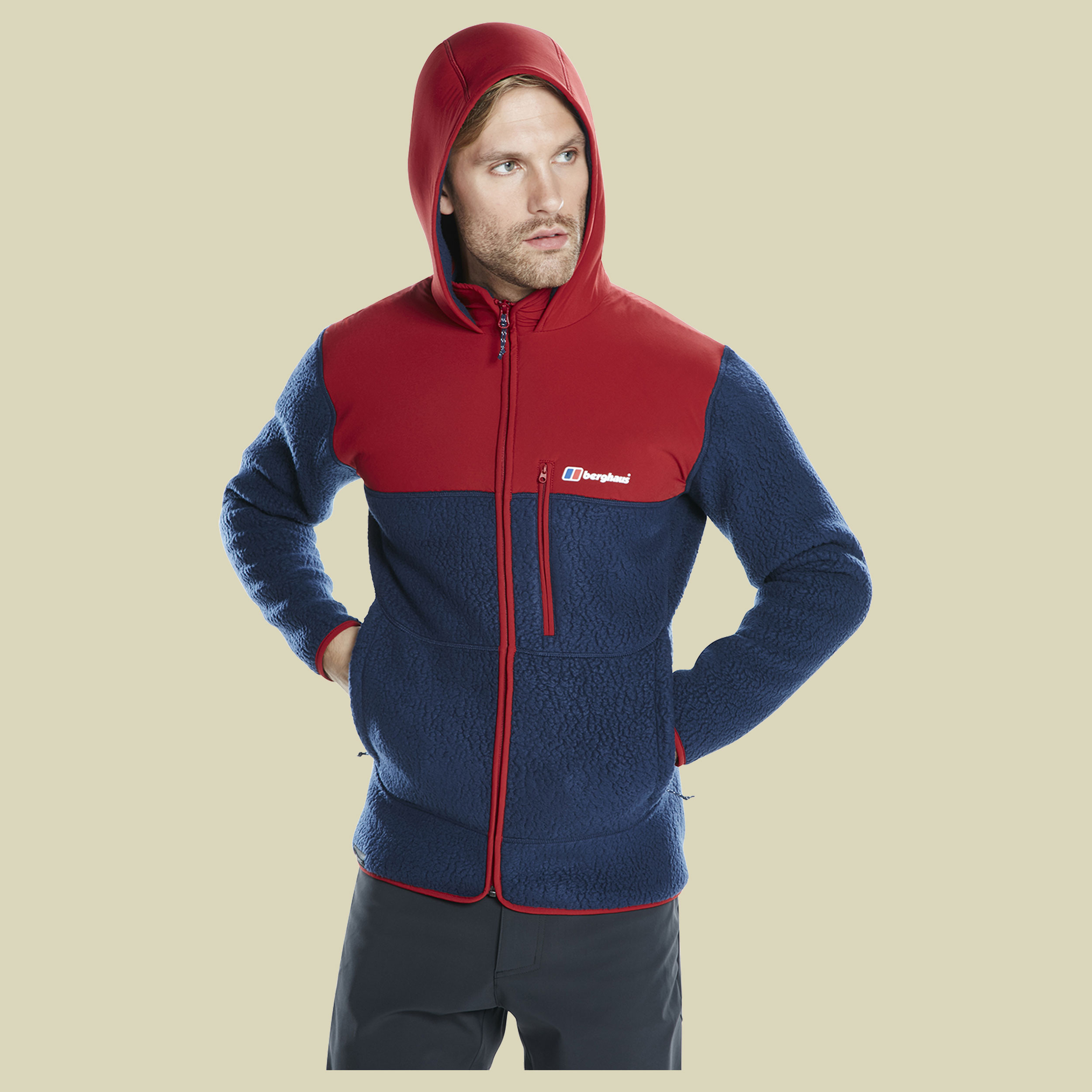 Cold Climbs Jacket Men Größe M Farbe dusk/red dahlia