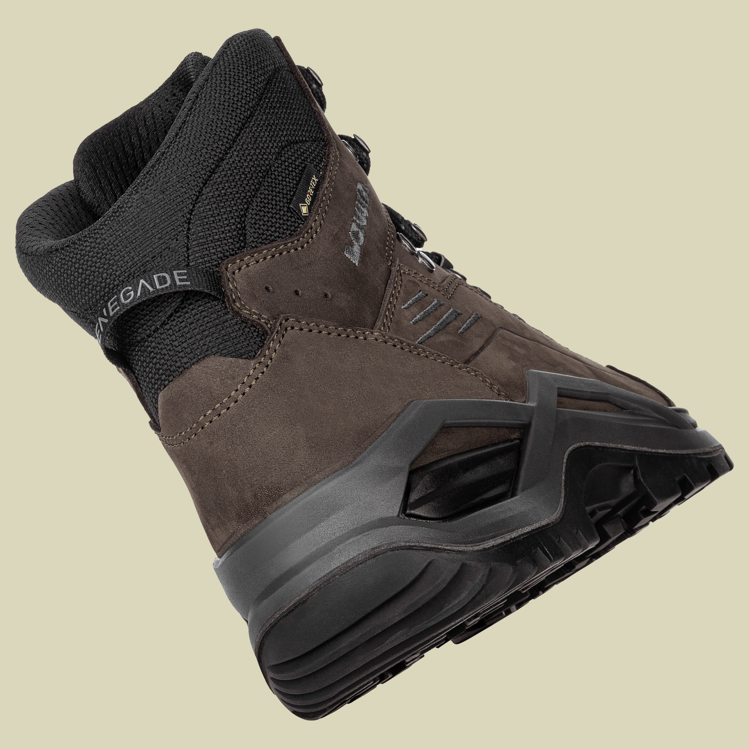 Renegade EVO GTX Mid Men braun UK 11 - dunkelbraun/schwarz