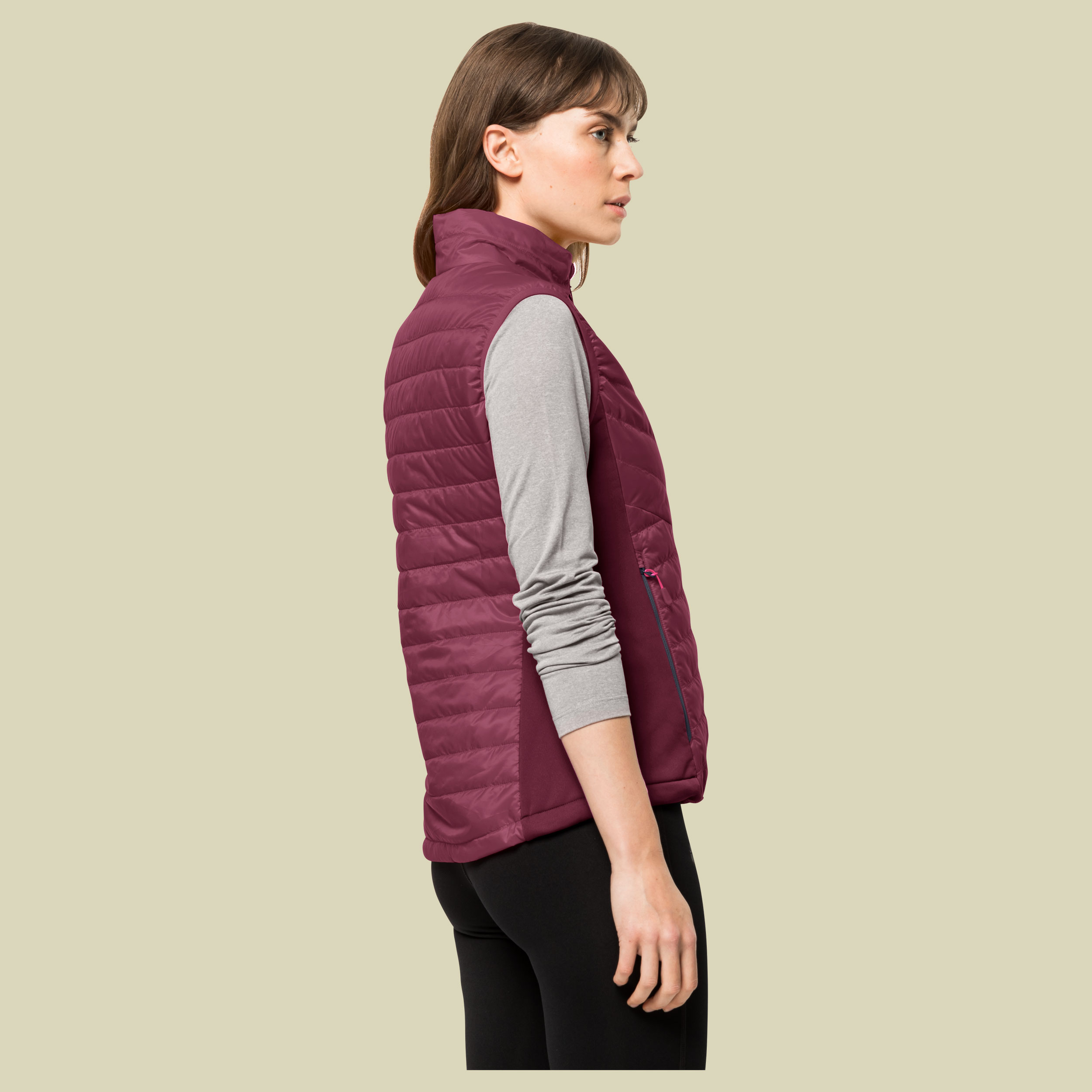 Routeburn Pro Ins Vest Women Größe M  Farbe sangria red