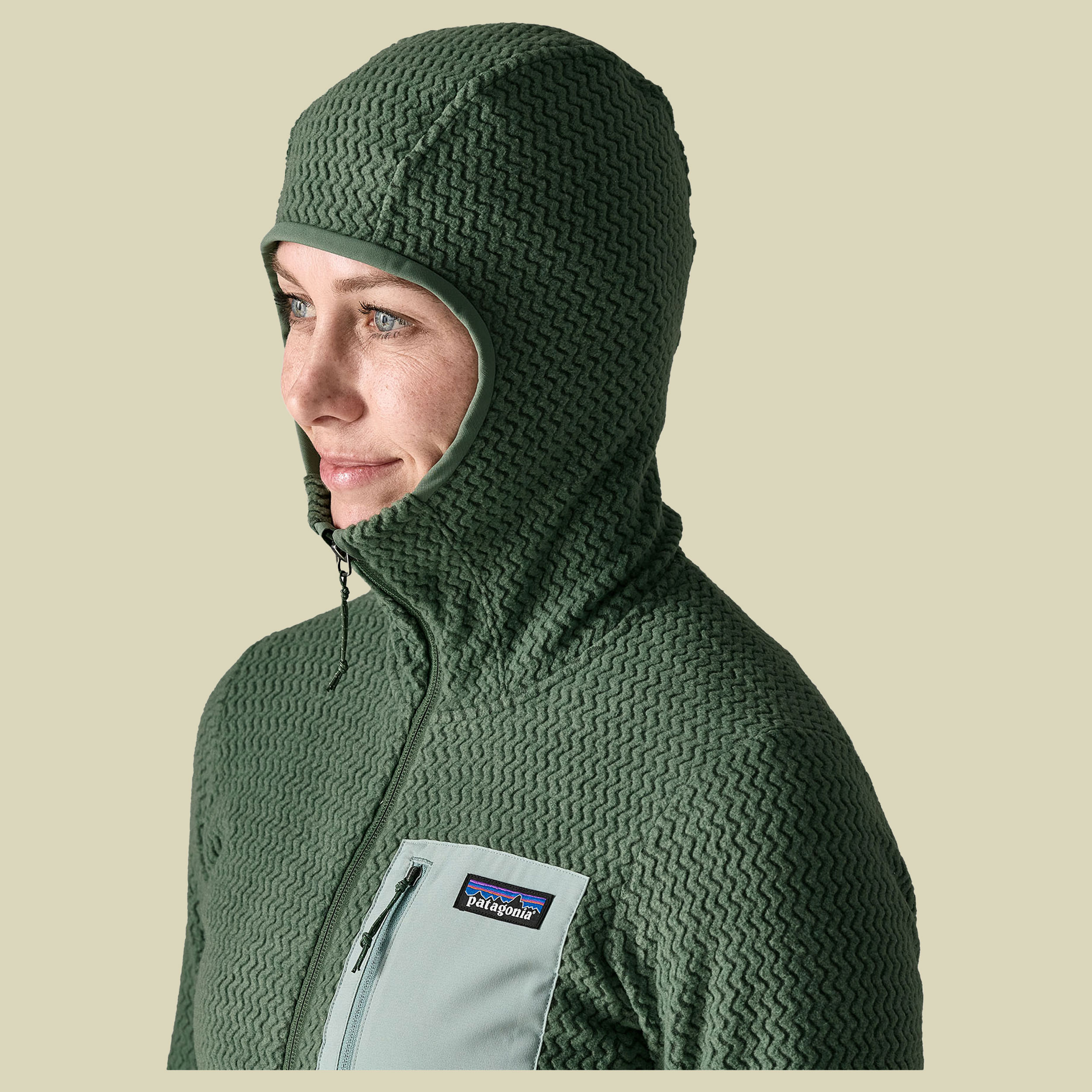 R1 Air Full-Zip Hoody Women grün II XL - canopy green