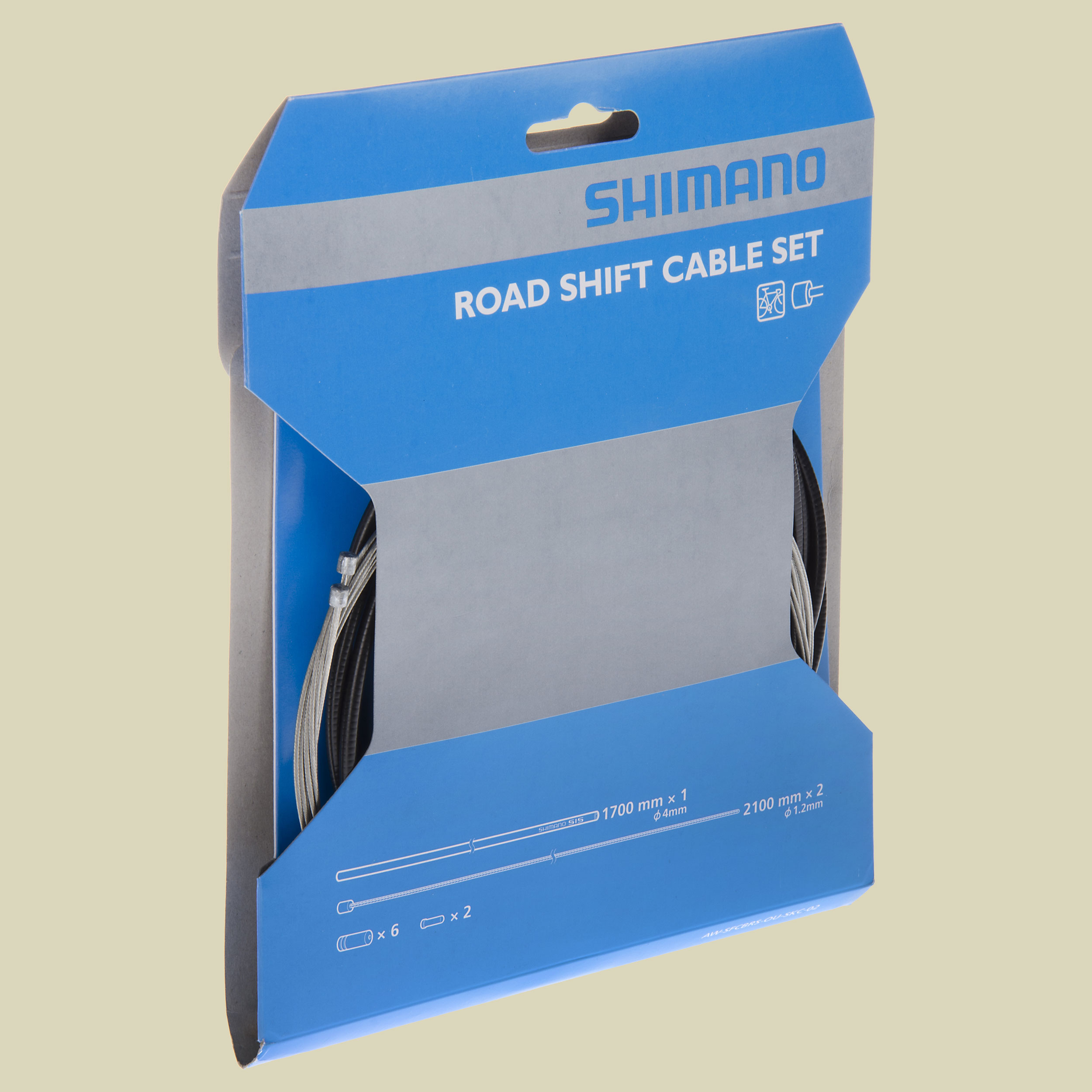 Schaltzug-Set Road Stahl