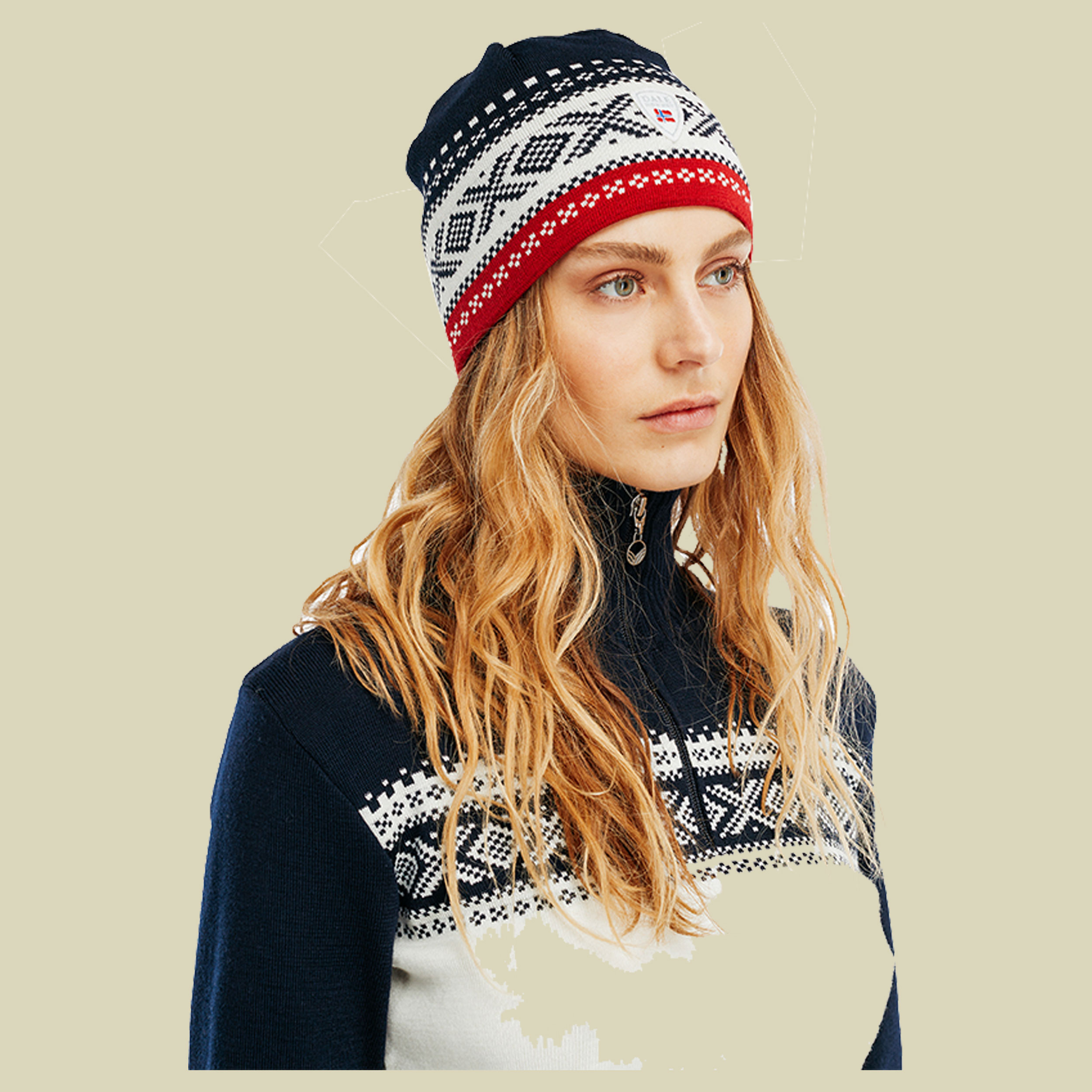 Dystingen Hat mehrfarbig Größe one size Farbe navy offwhite raspberry