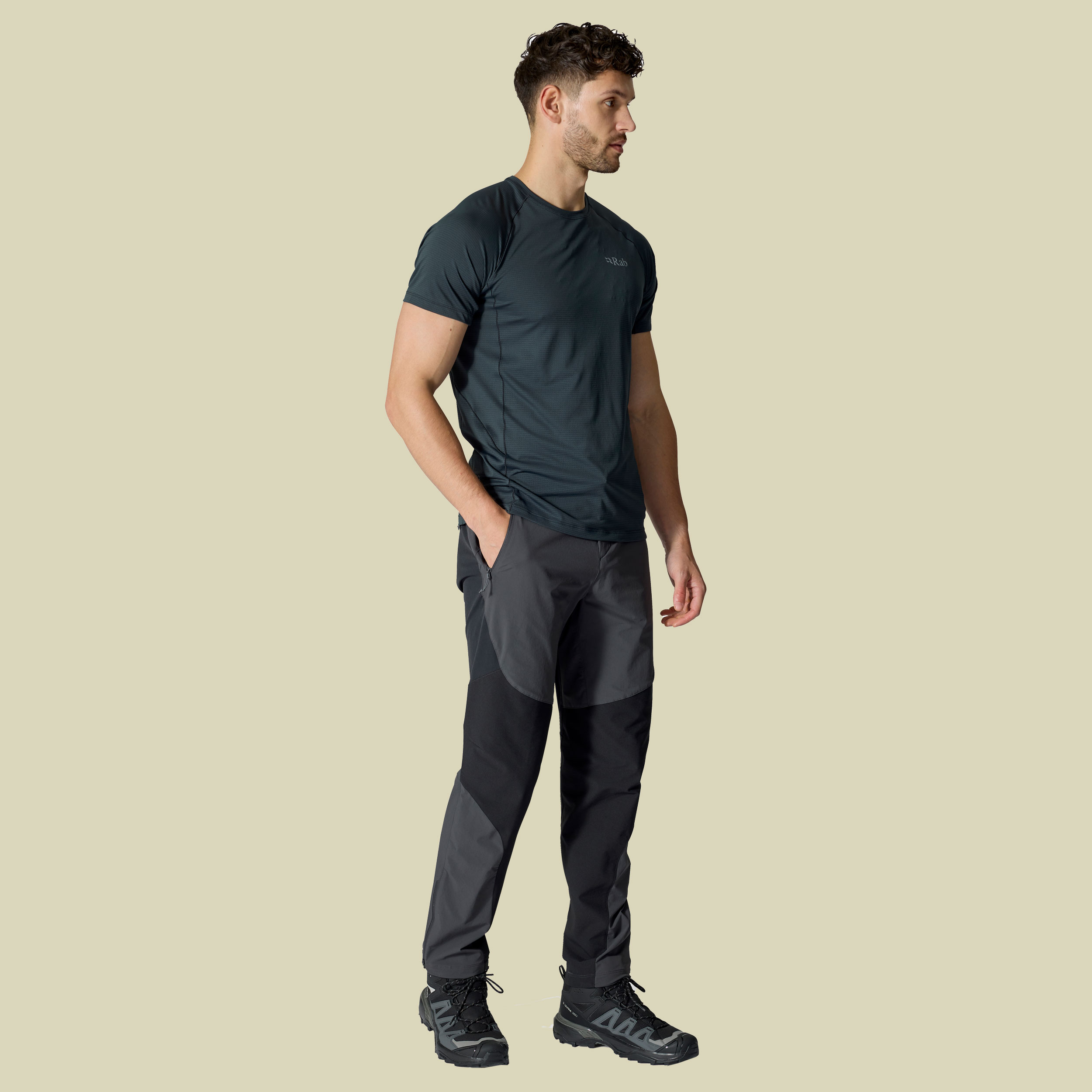 Torque Pants Men 34 grau - anthracite