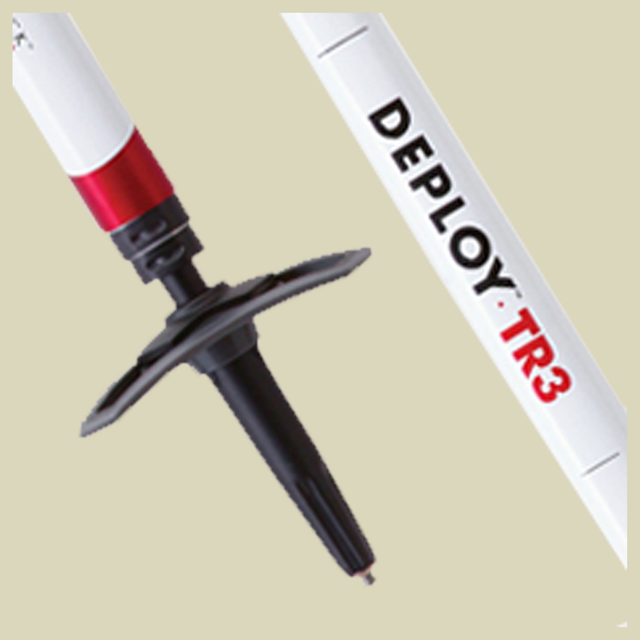 Deploy TR-3 Standard Länge:105cm-130cm Farbe:weiss/schwarz