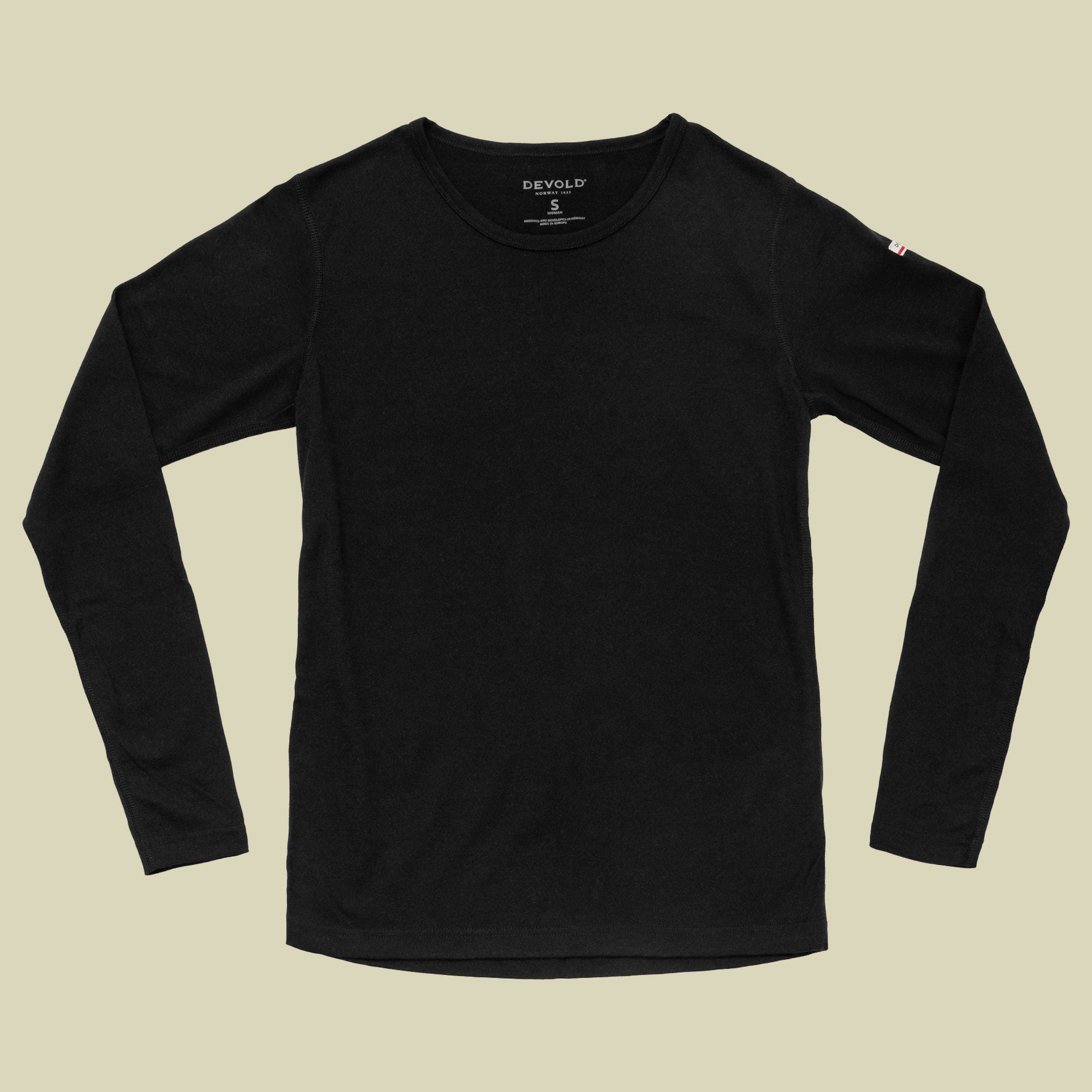 Breeze Plus Merino 200 Shirt Woman XL schwarz - black